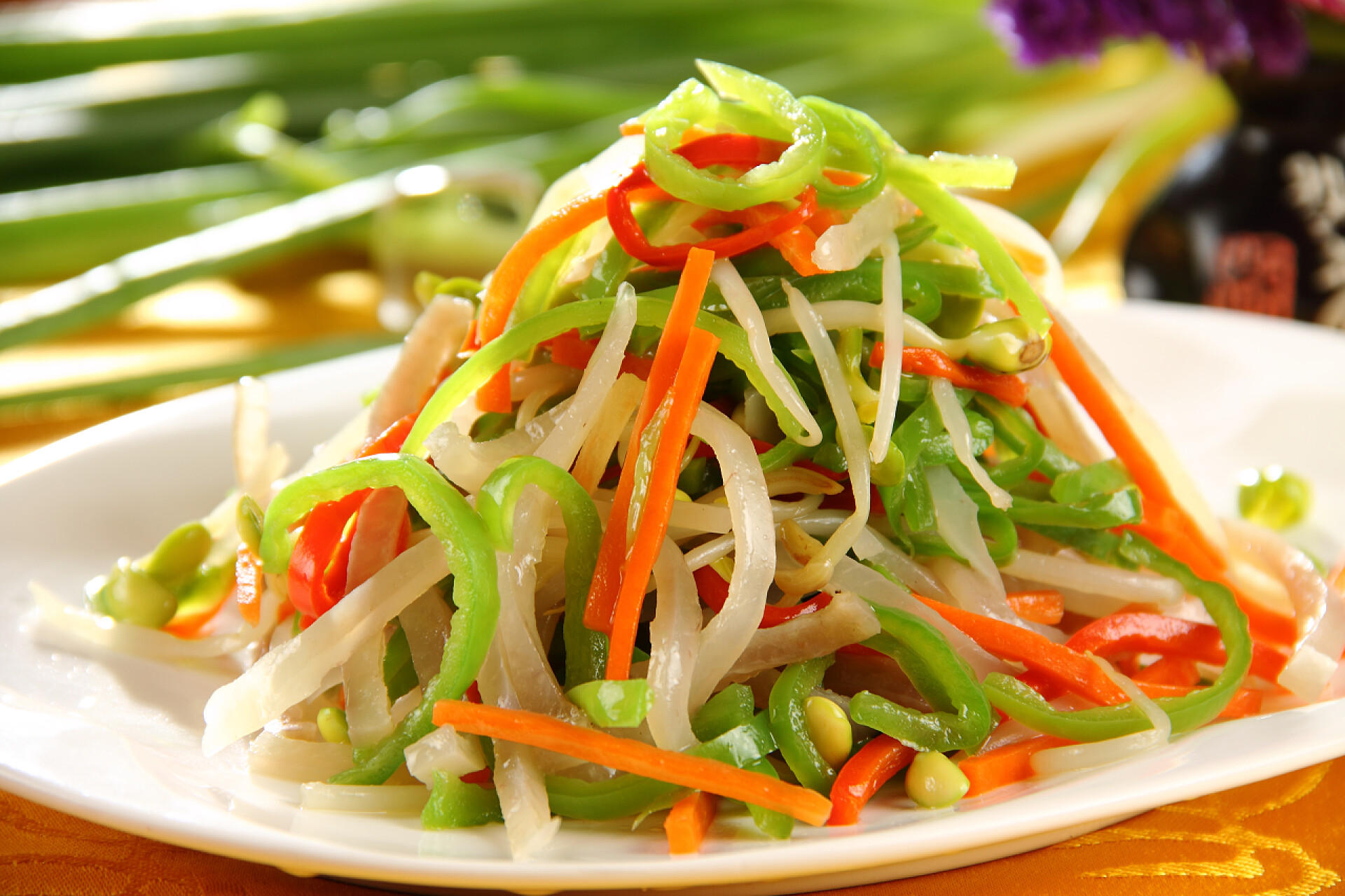 新鲜和健康的中国食物中国美味食品