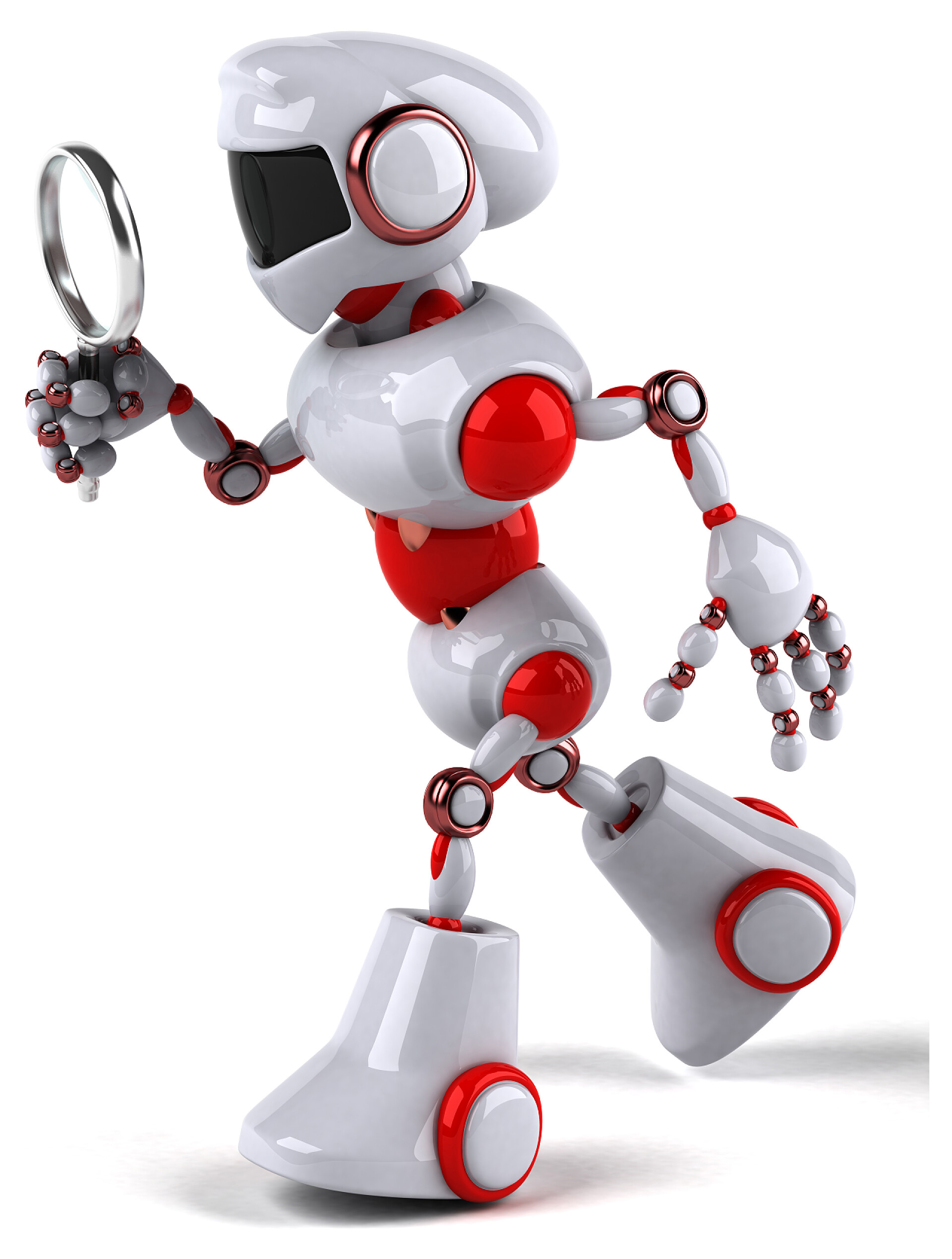 有趣的卡通机器人有趣的卡通机器人