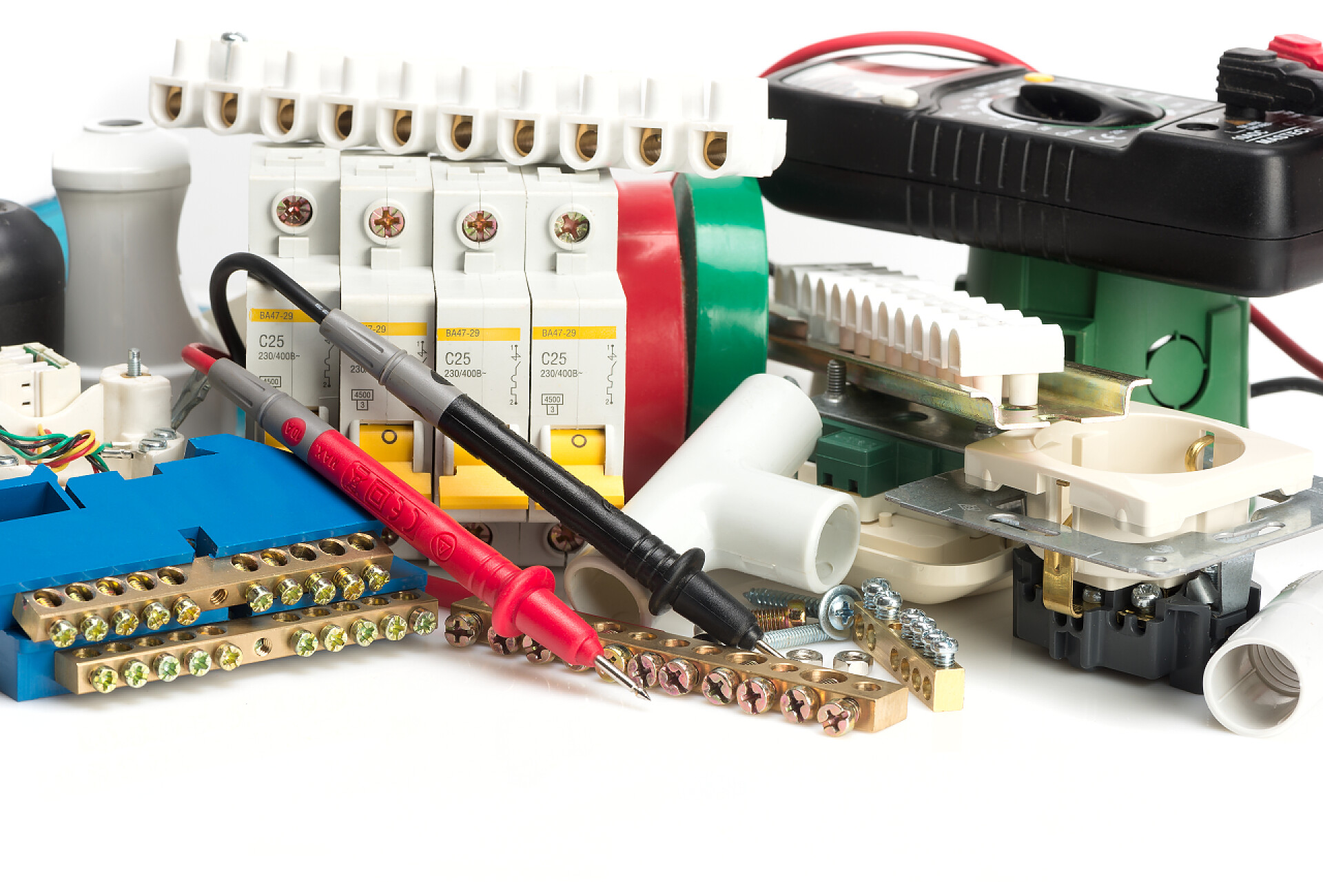 电气设备和测量装置电气设备、 开关和电线夹