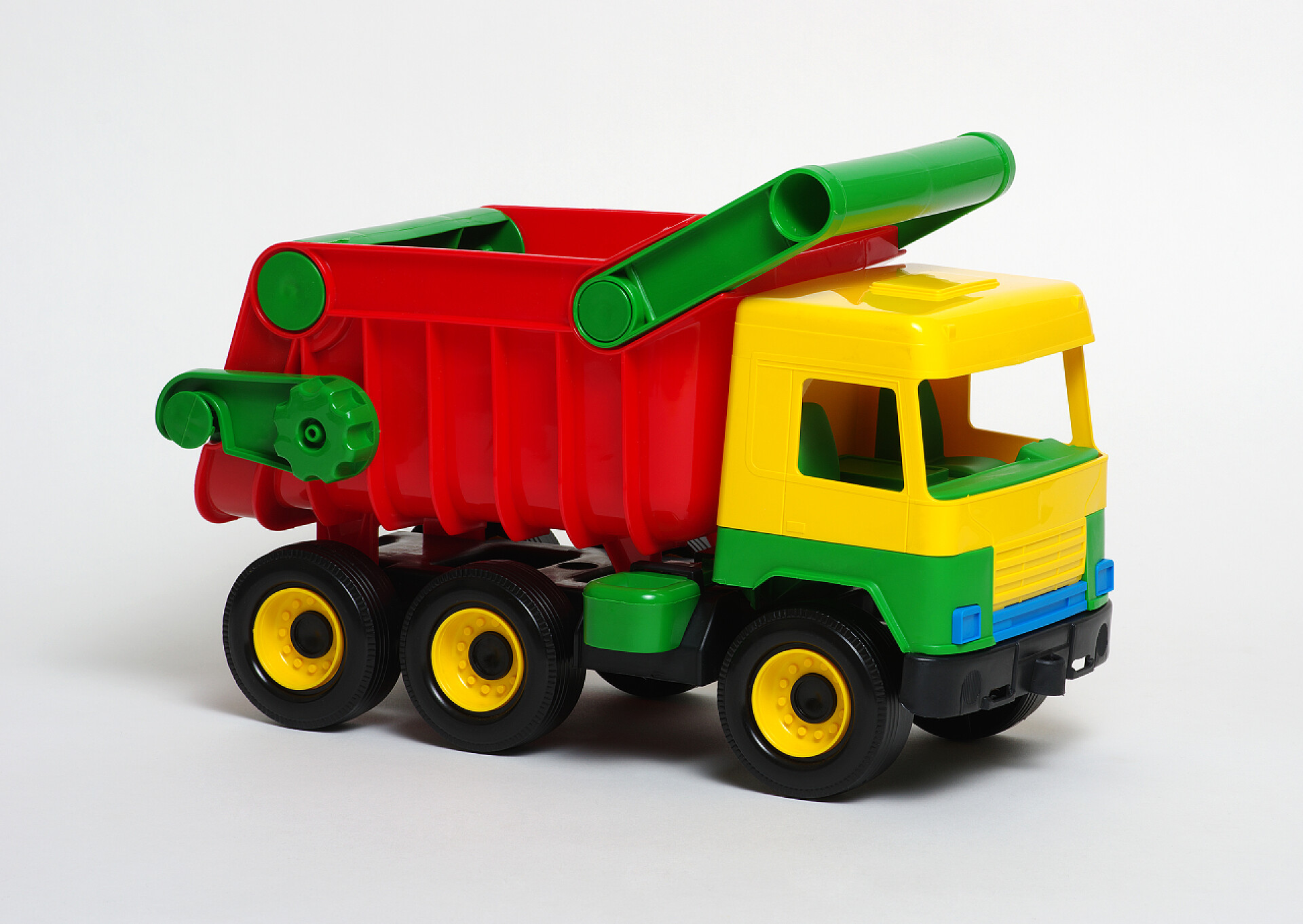 白色下一个玩具小车