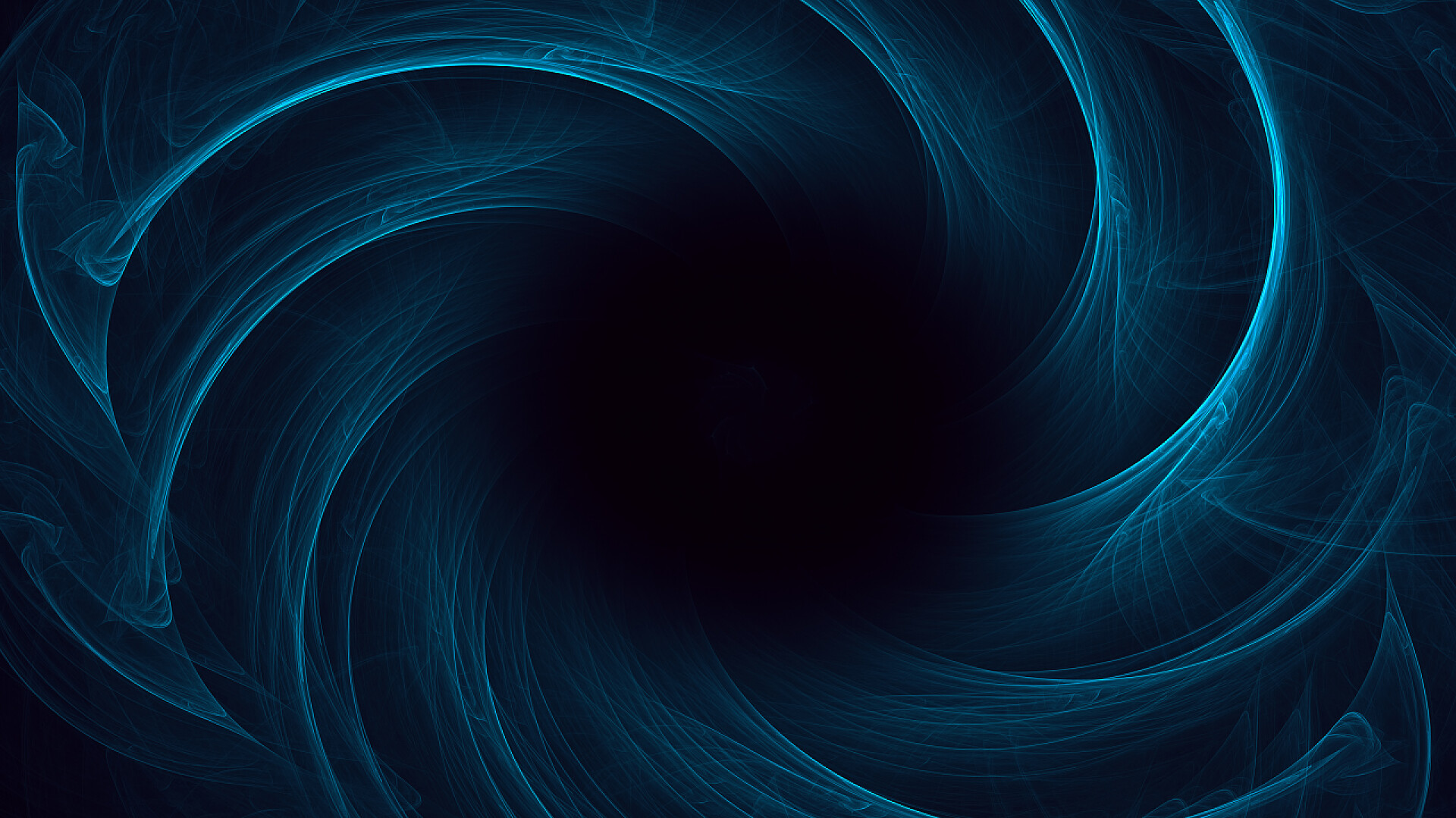 3d螺旋式风格的结构3D渲染抽象分形光背景