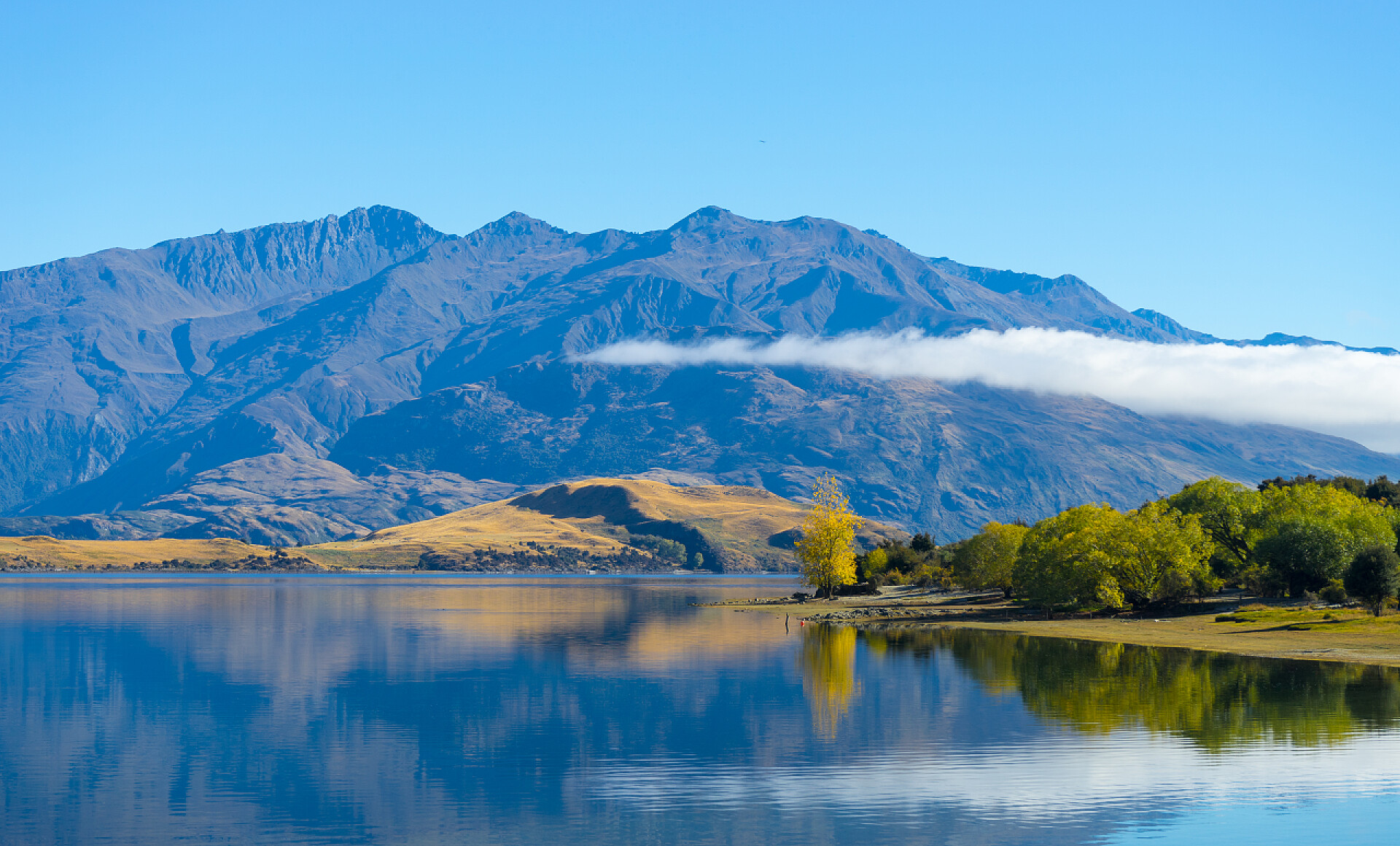 美丽的山水风景图新西兰风景