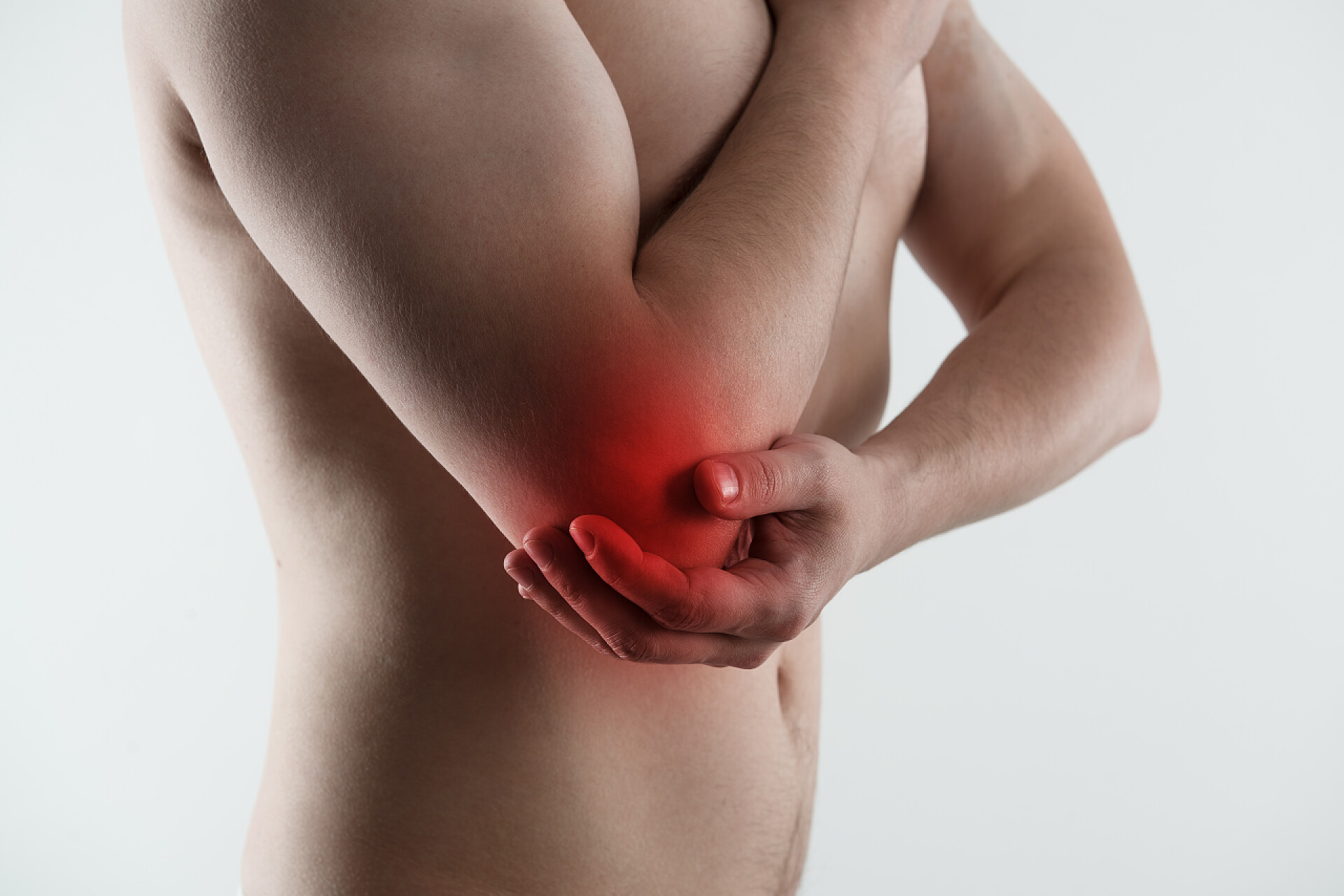 肘关节劳累负重导致的疼痛肘部疼痛