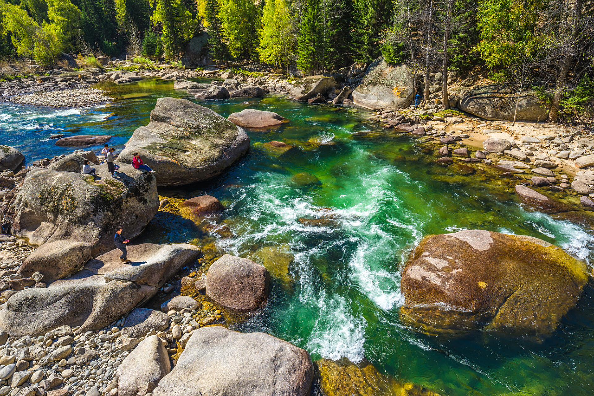 新疆可可海国家地质公园景区新疆可可海国家地质公园景区的景观