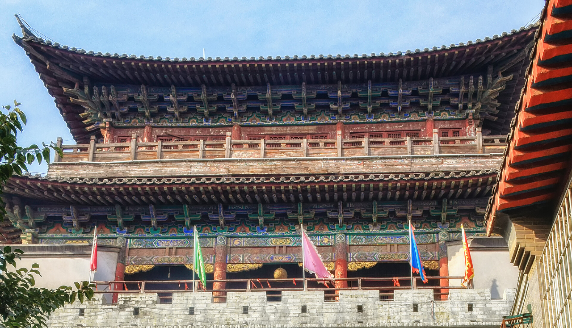 中国洛阳的建筑景观