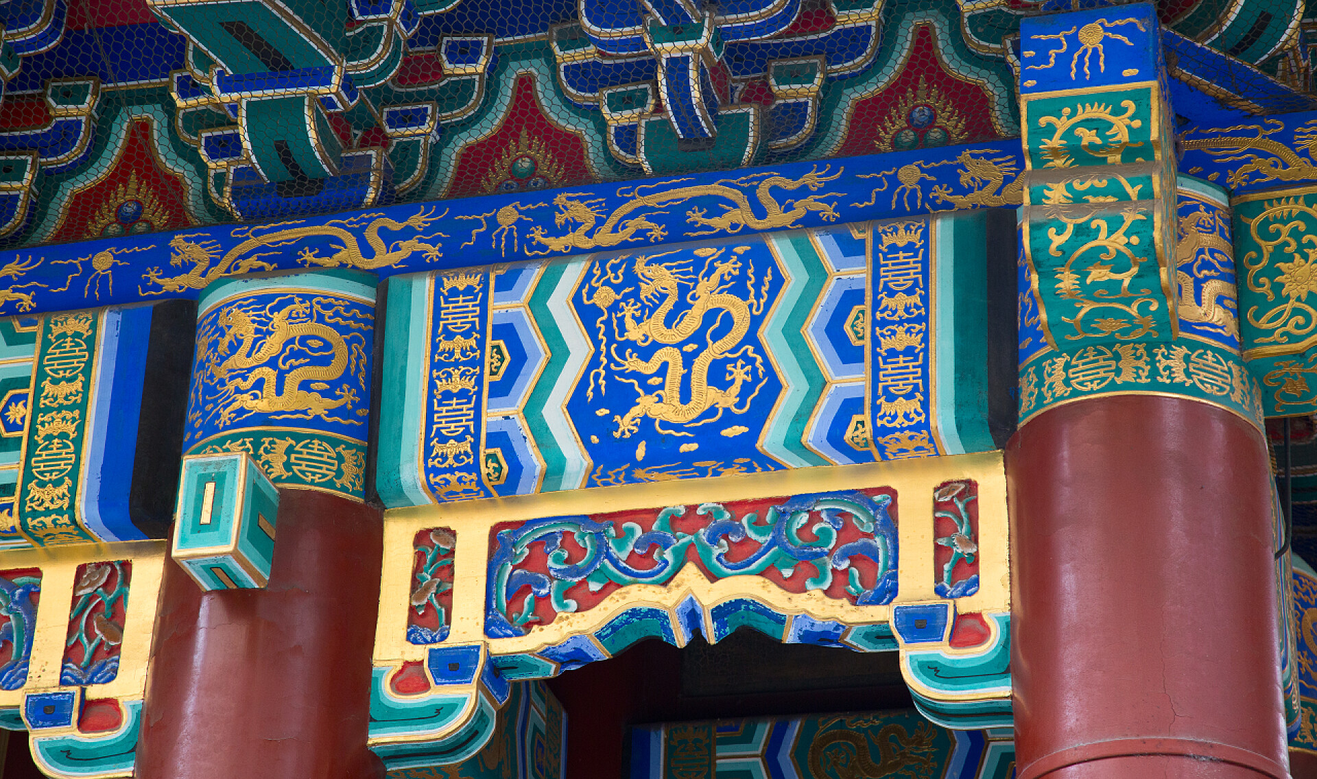 中国北京颐和园的建筑