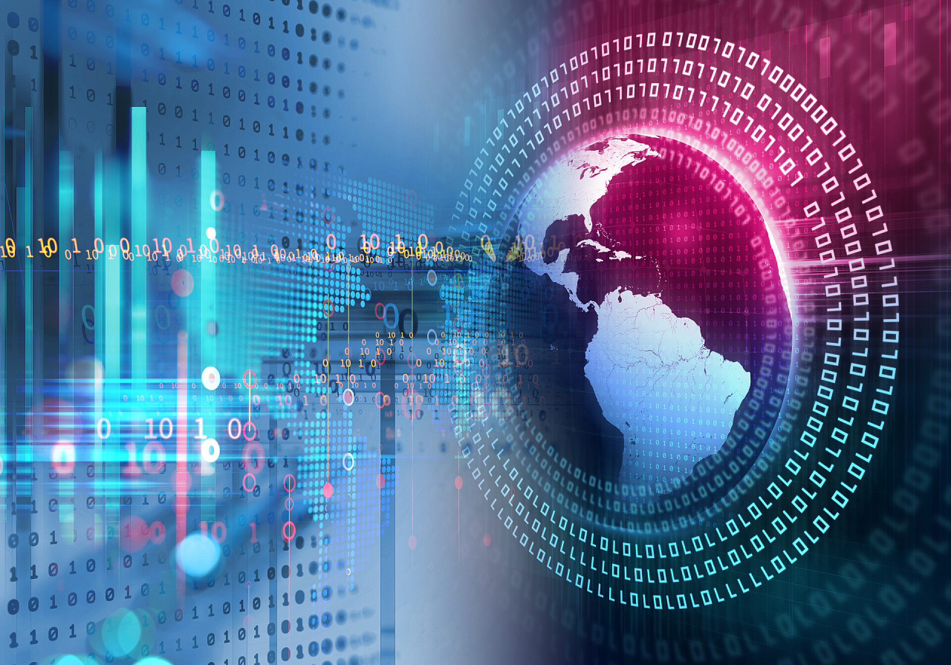 数字地球高科技技术背景数字码数抽象背景，表示编码技术和编程语言