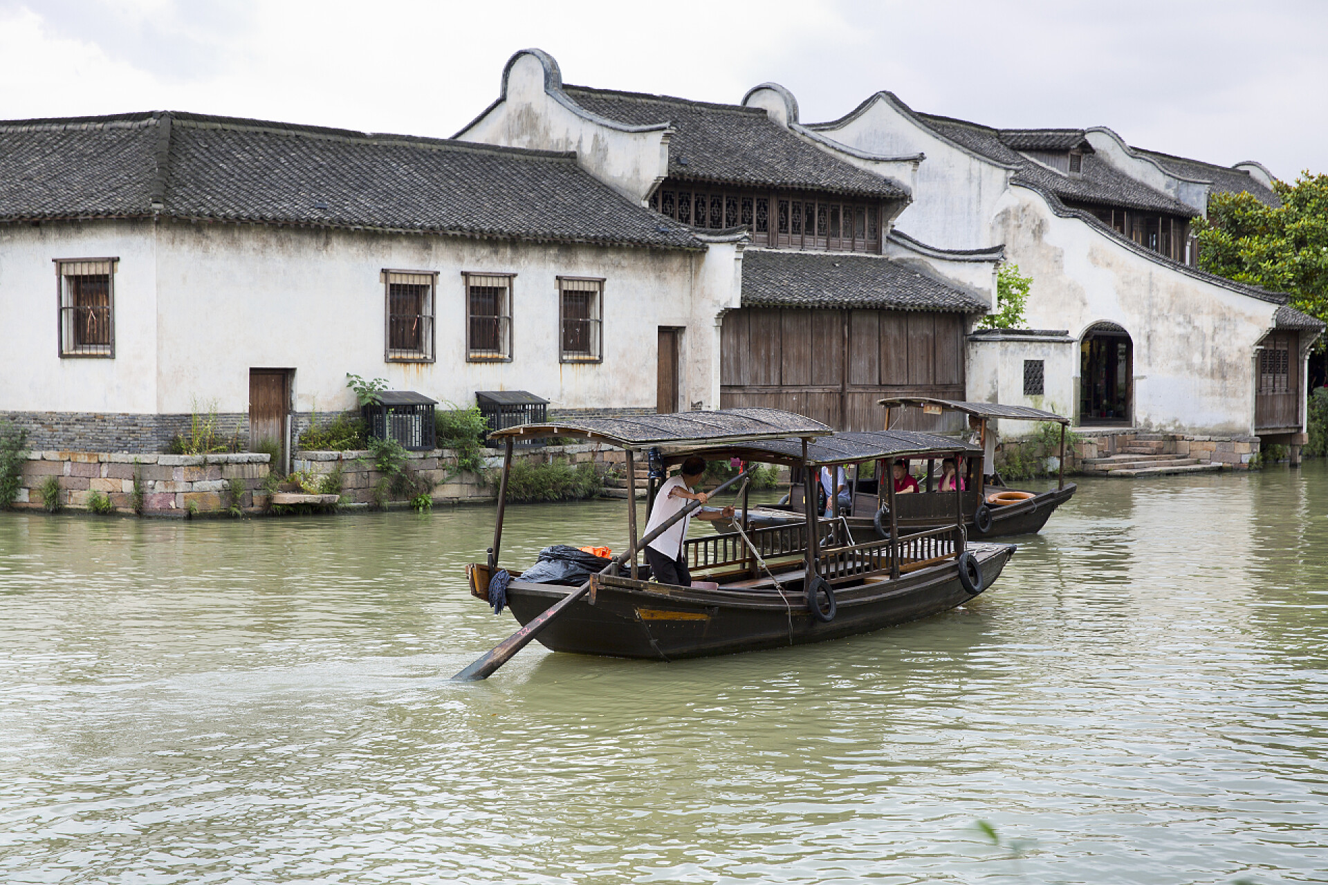 中国吴镇景色乌镇中国 