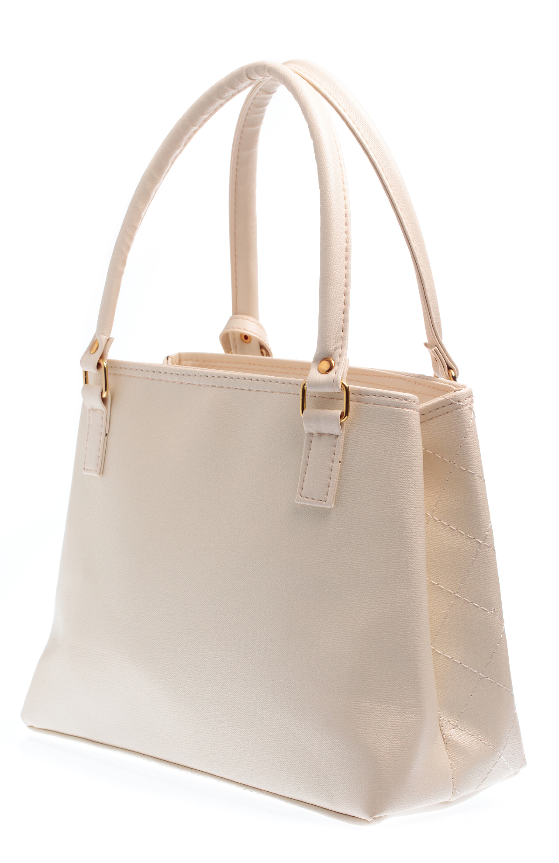 白色的时尚挎包白色背景的袋装女装时尚饰品