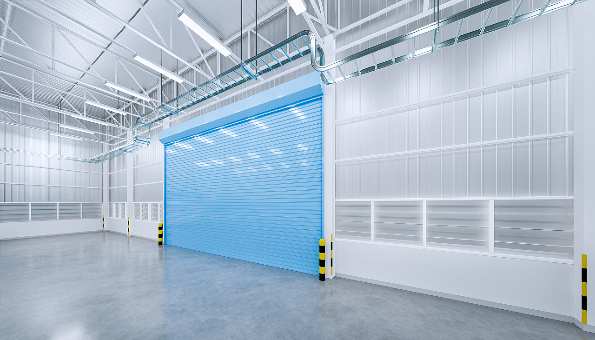 库房内门窗及混凝土地面的施工库房内门窗及混凝土地面的三维施工.