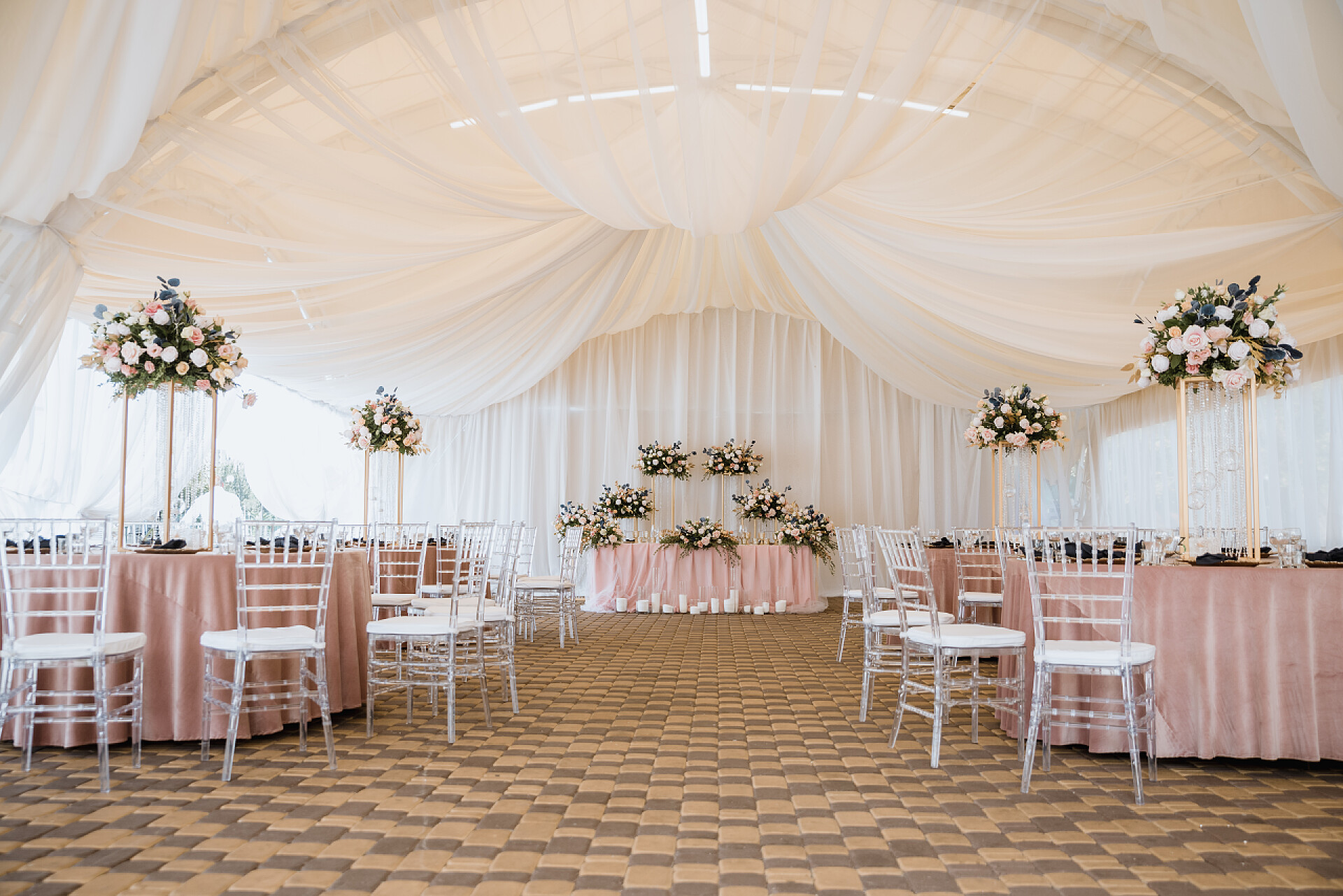 婚礼现场的展示厅