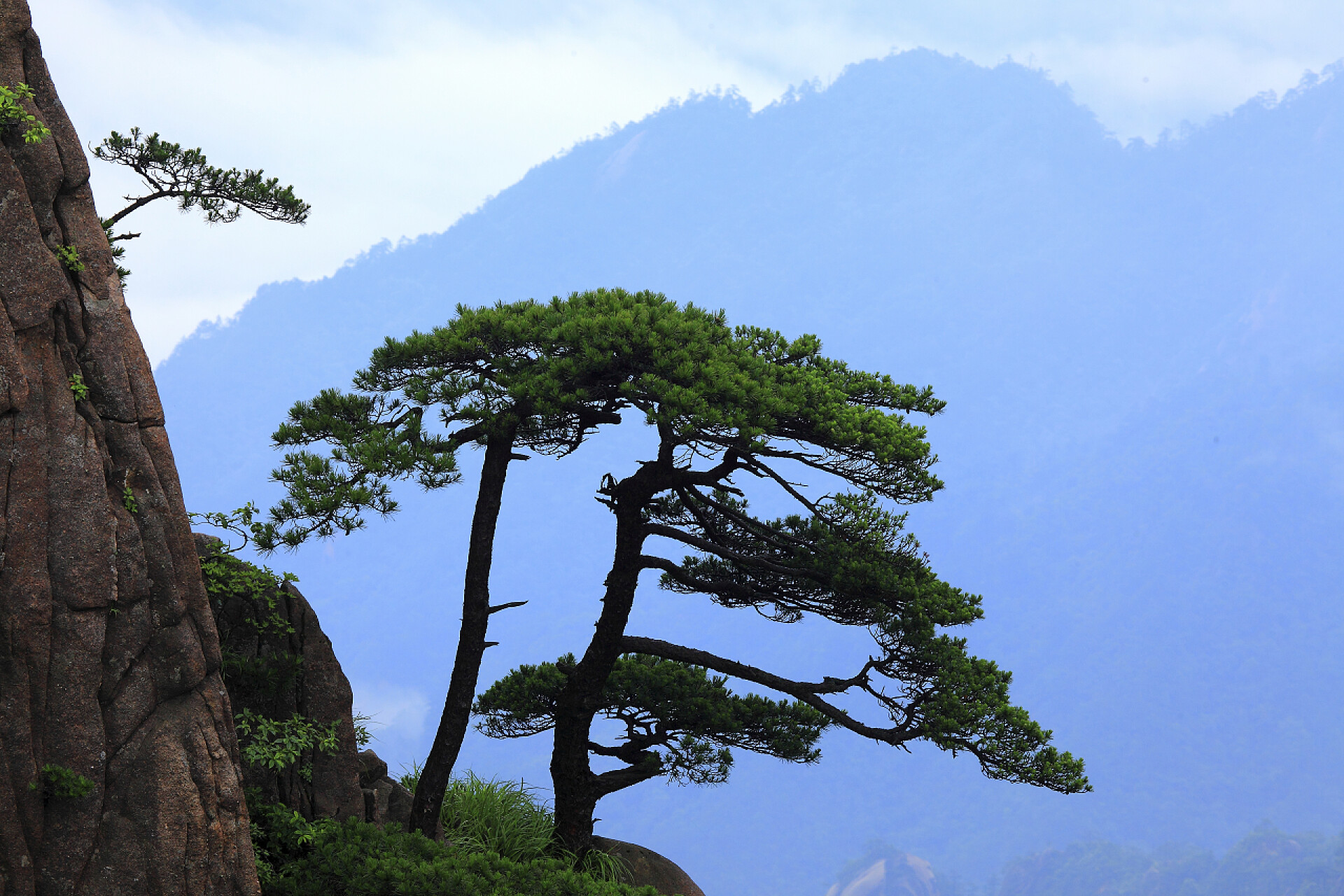 安徽山区的风貌安徽山区景观