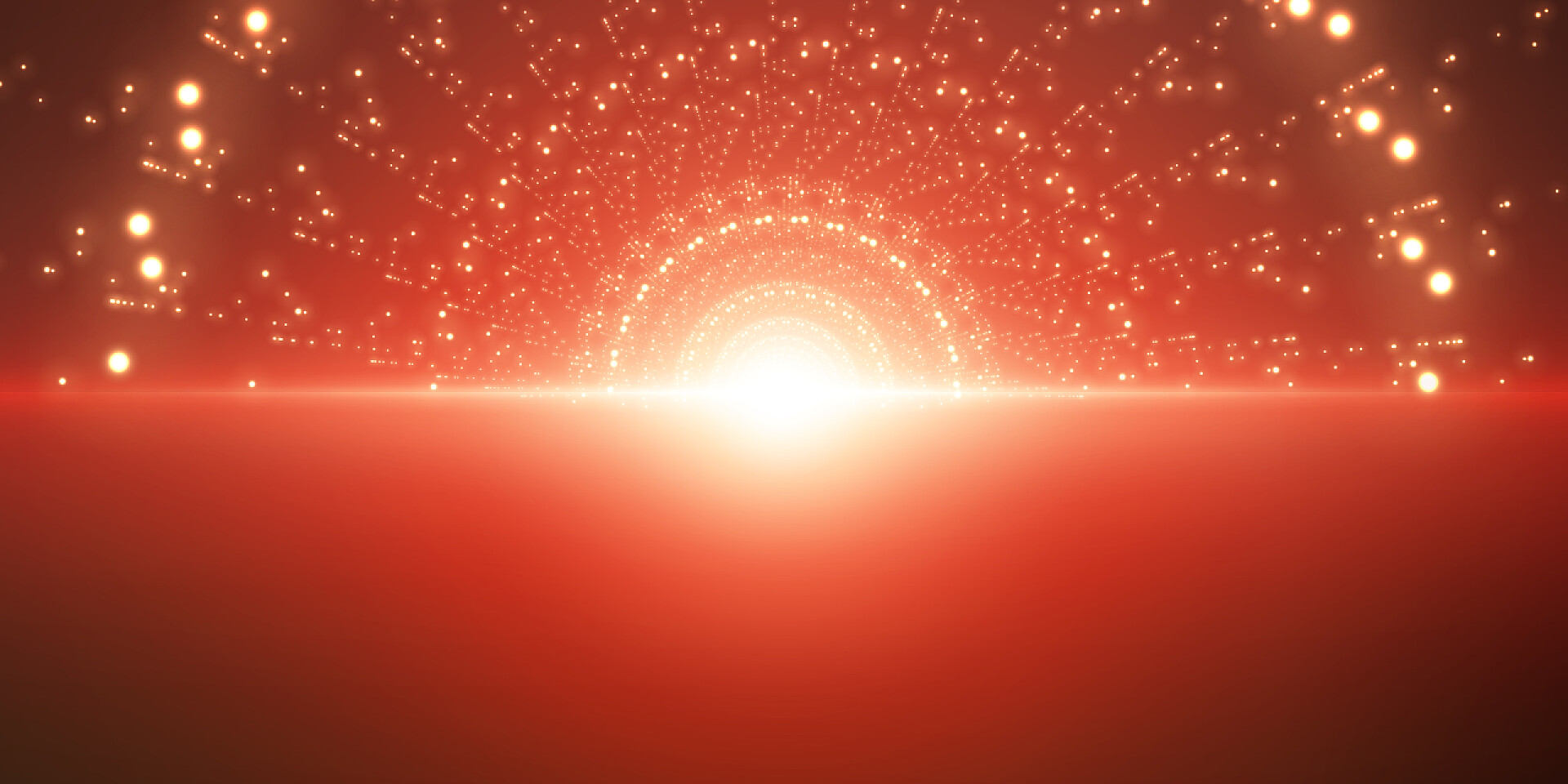 网络信息的日出感