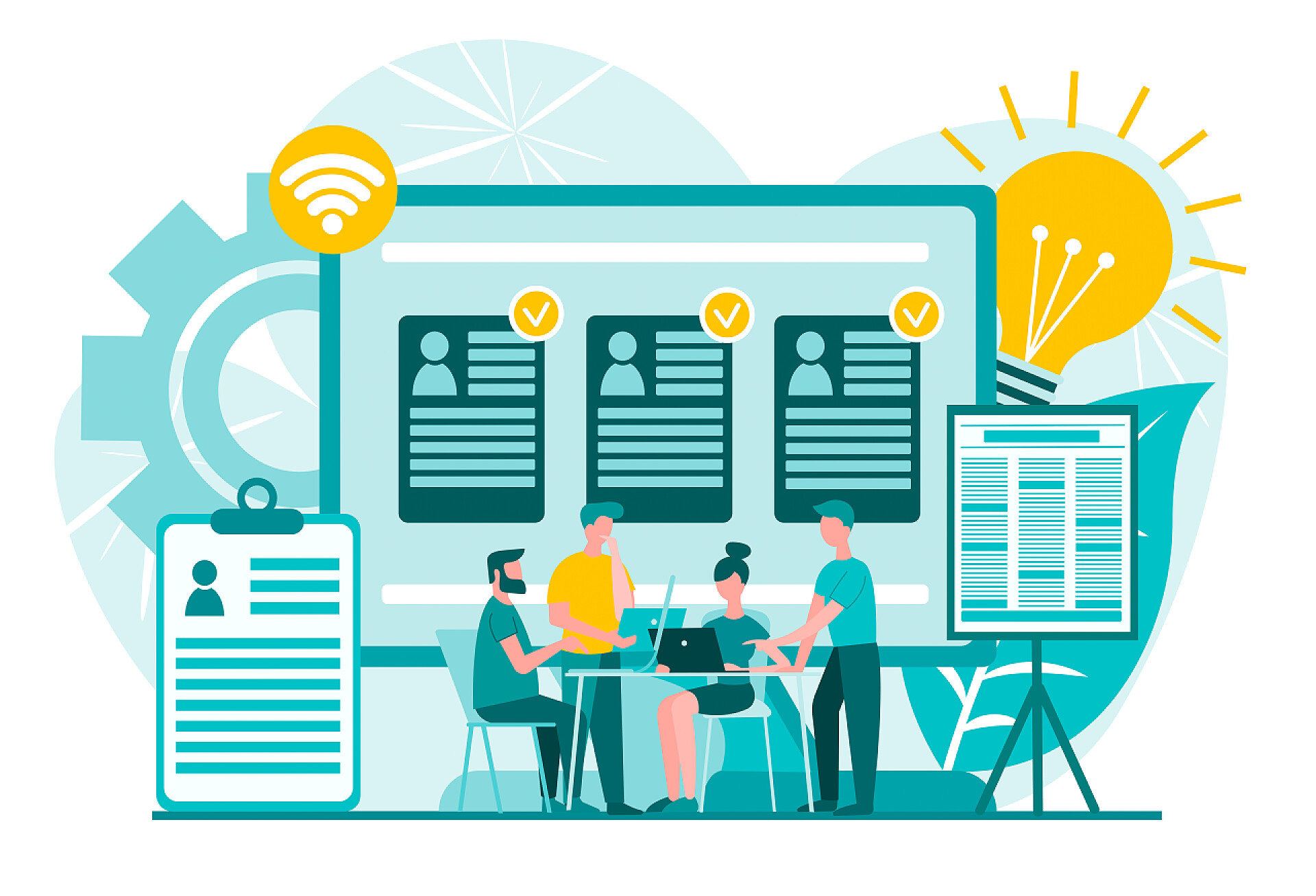 白色背景墙的招聘信息