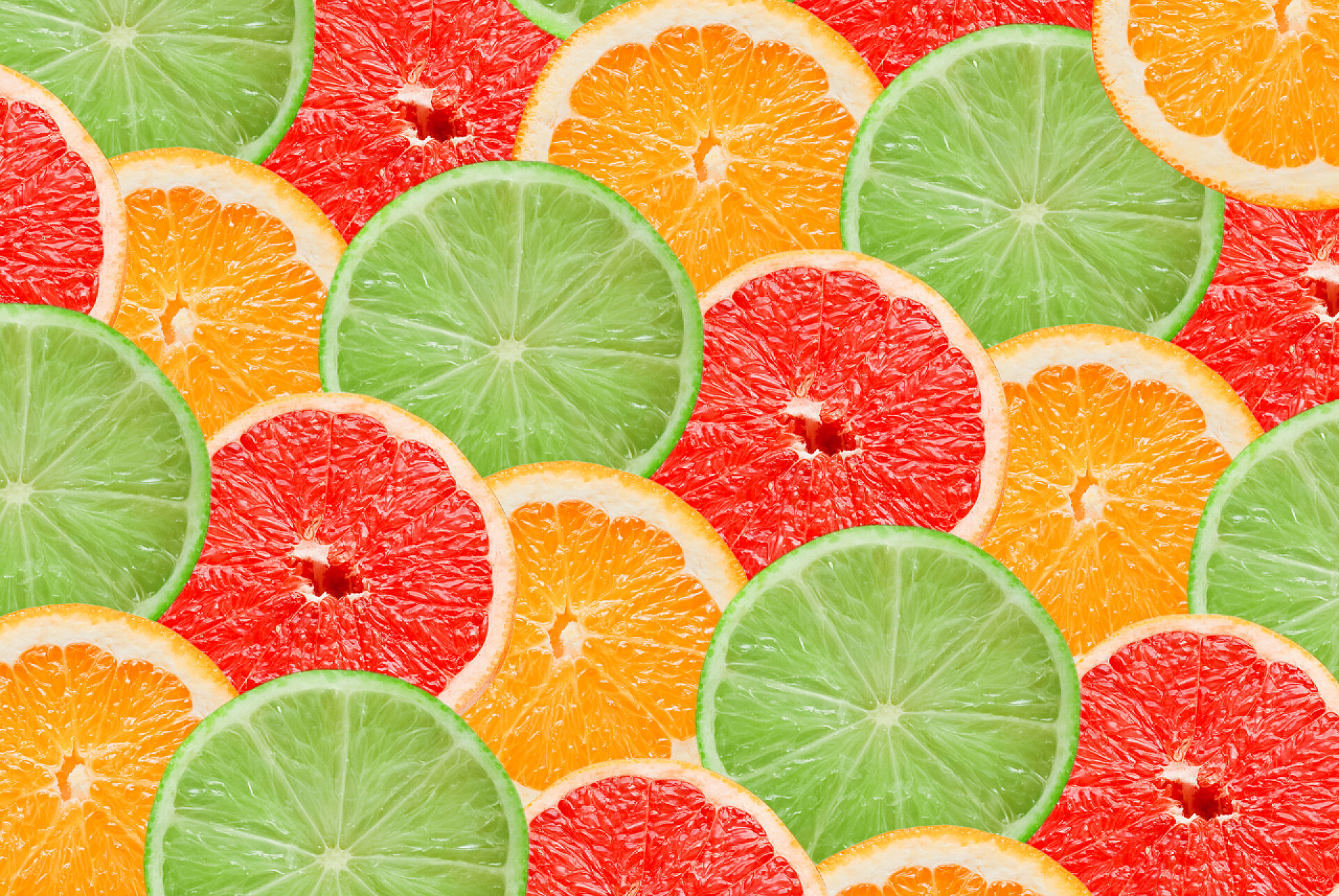水果柑橘的切片背景