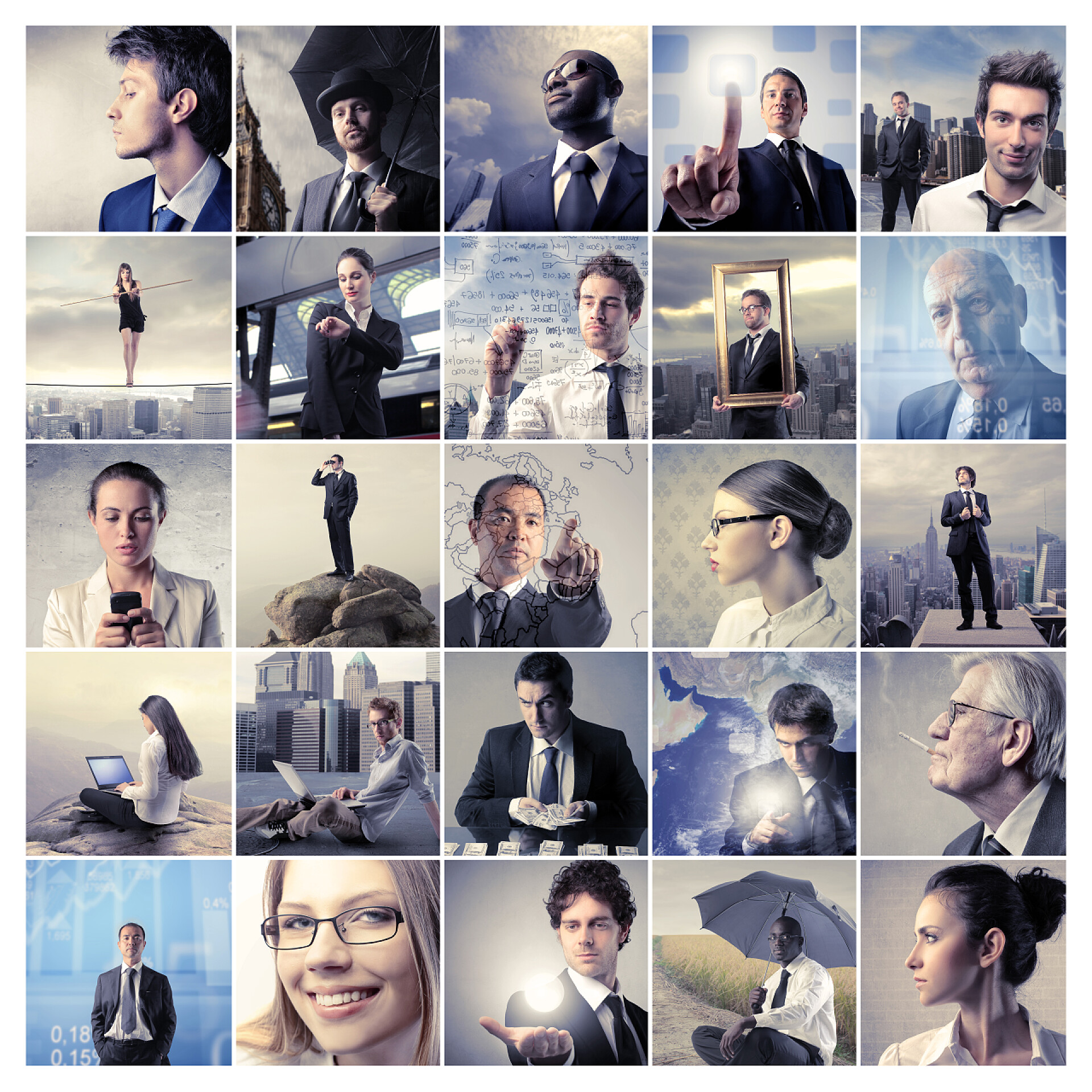 团队人物介绍商务