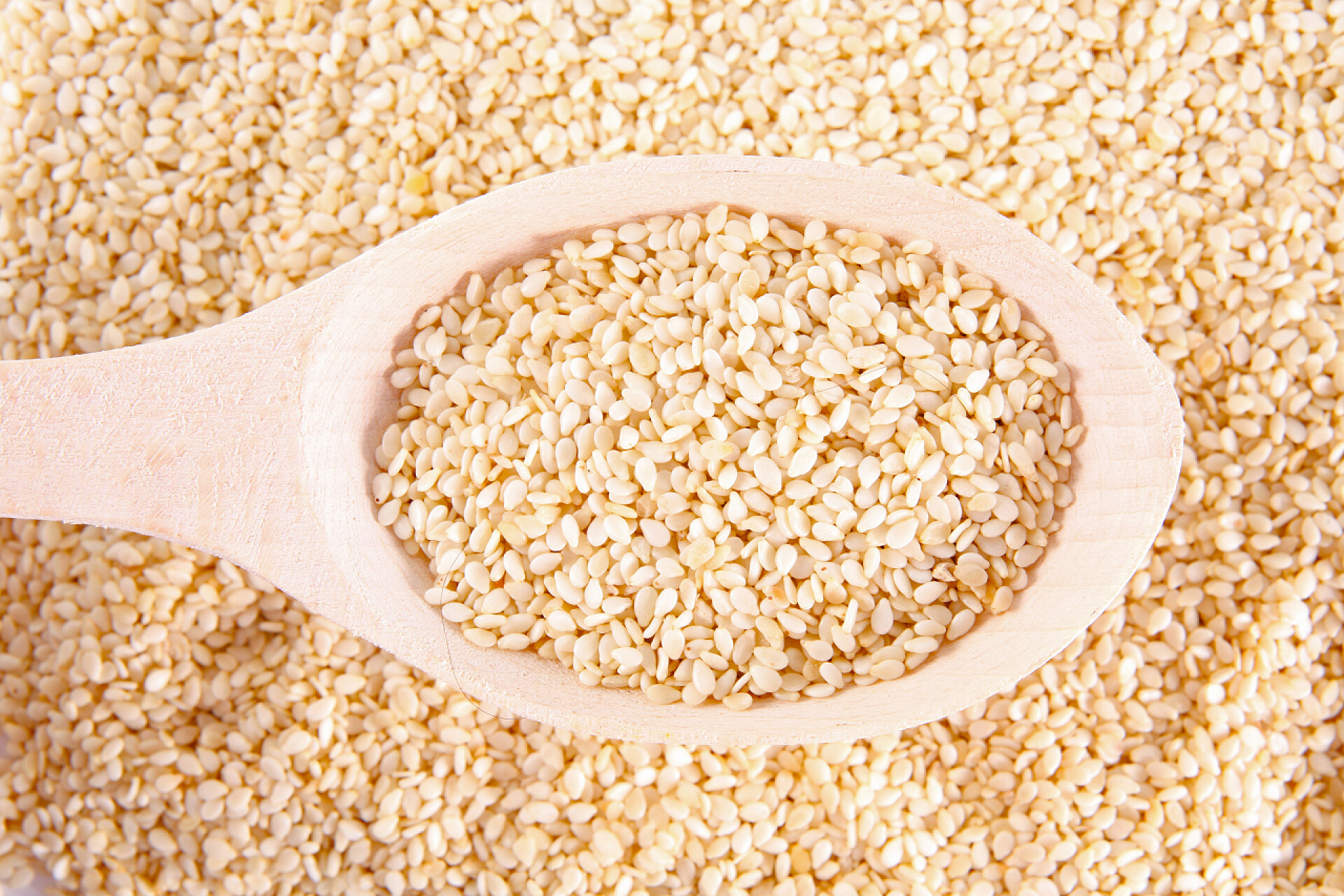 木勺里的芝麻籽