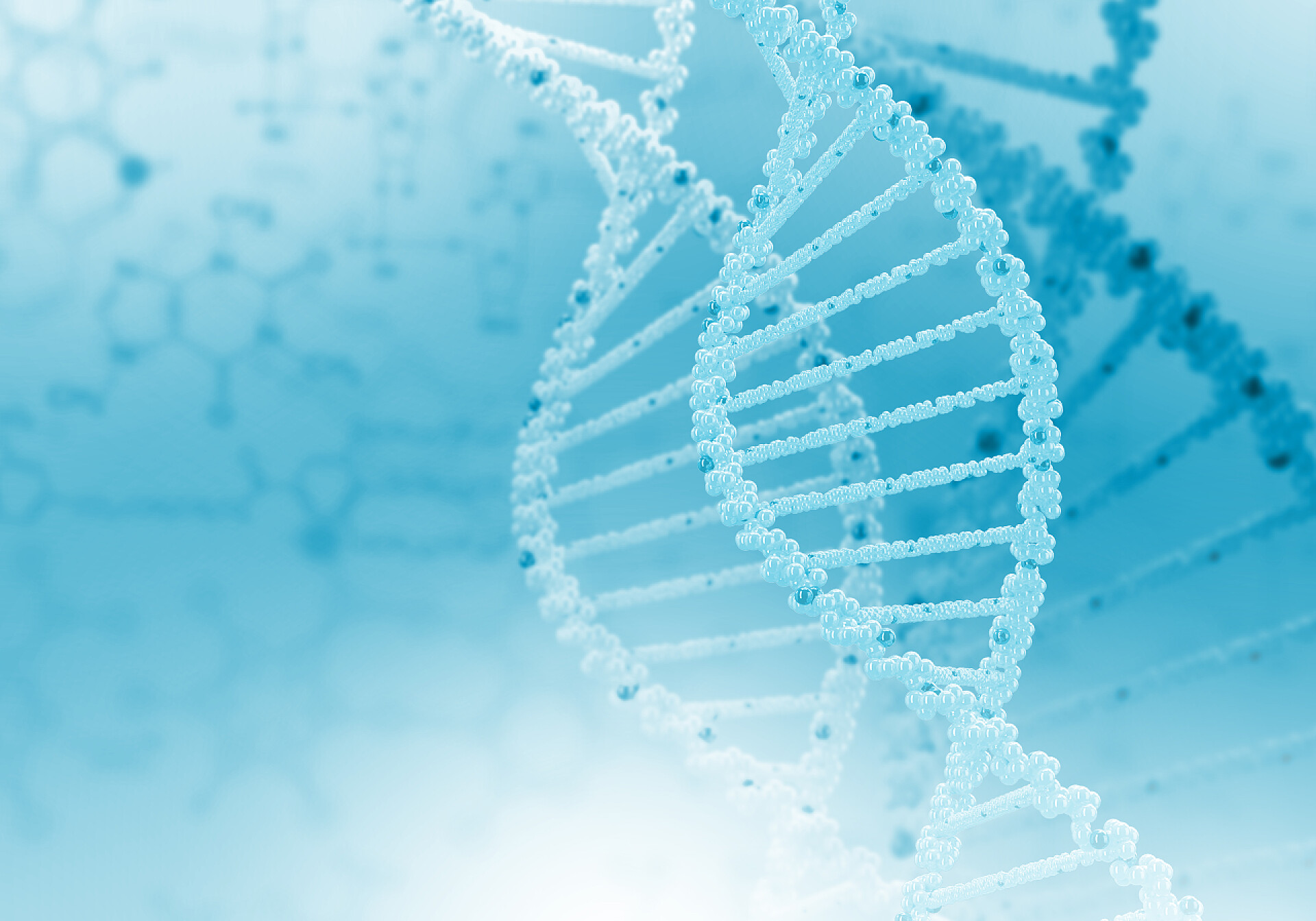 DNA链医学鉴定模拟的DNA链