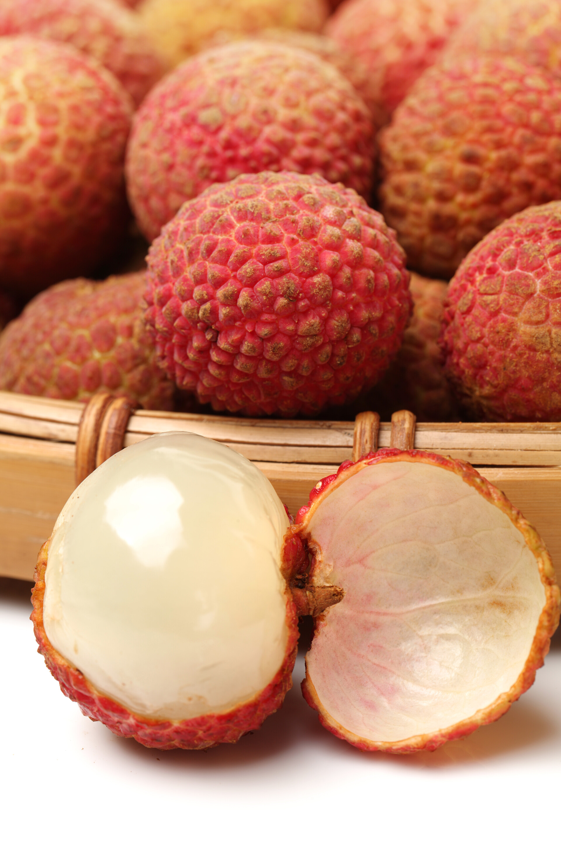 新鲜的荔枝水果