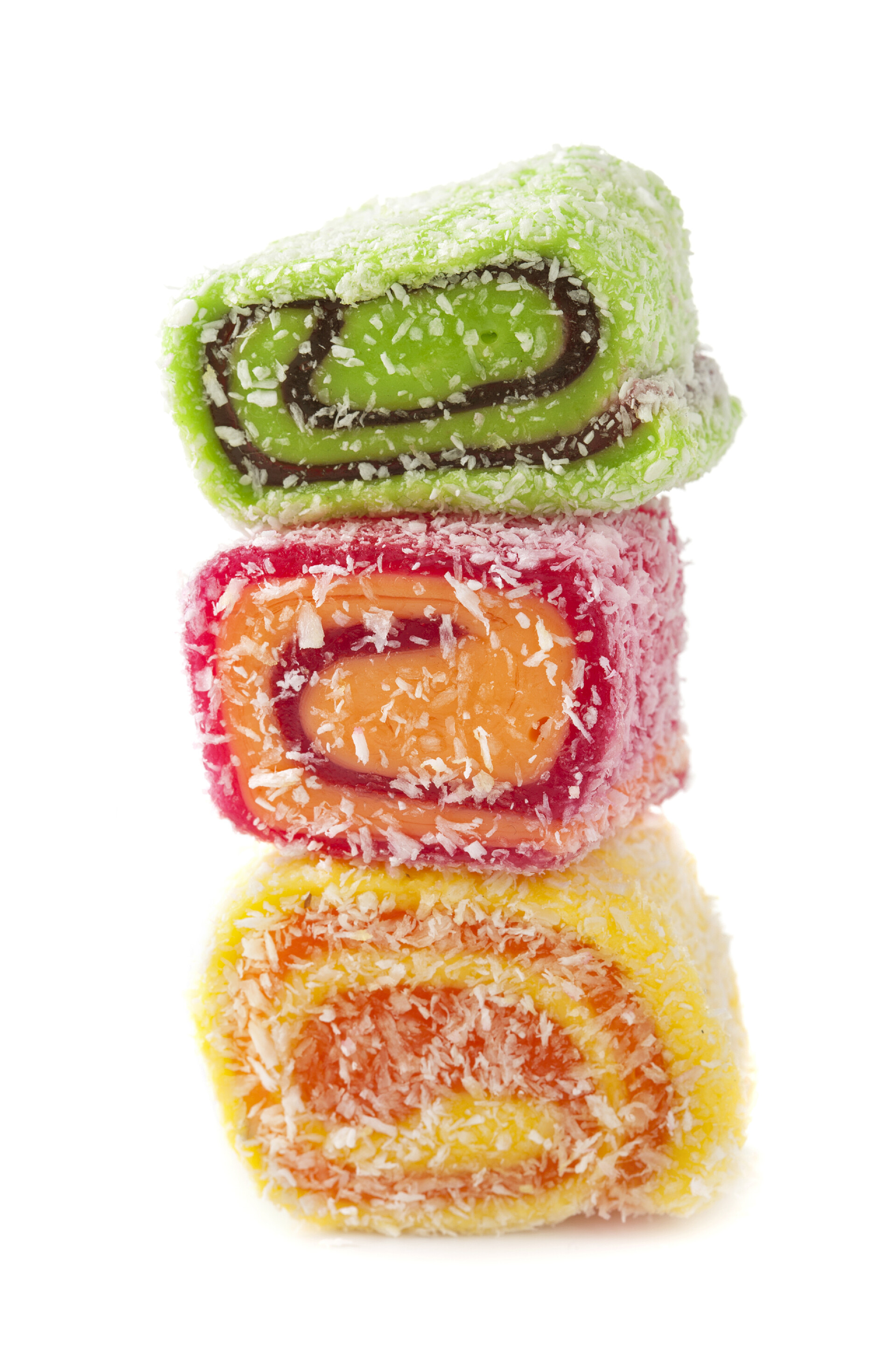 白色背景上美味的土耳美食食物