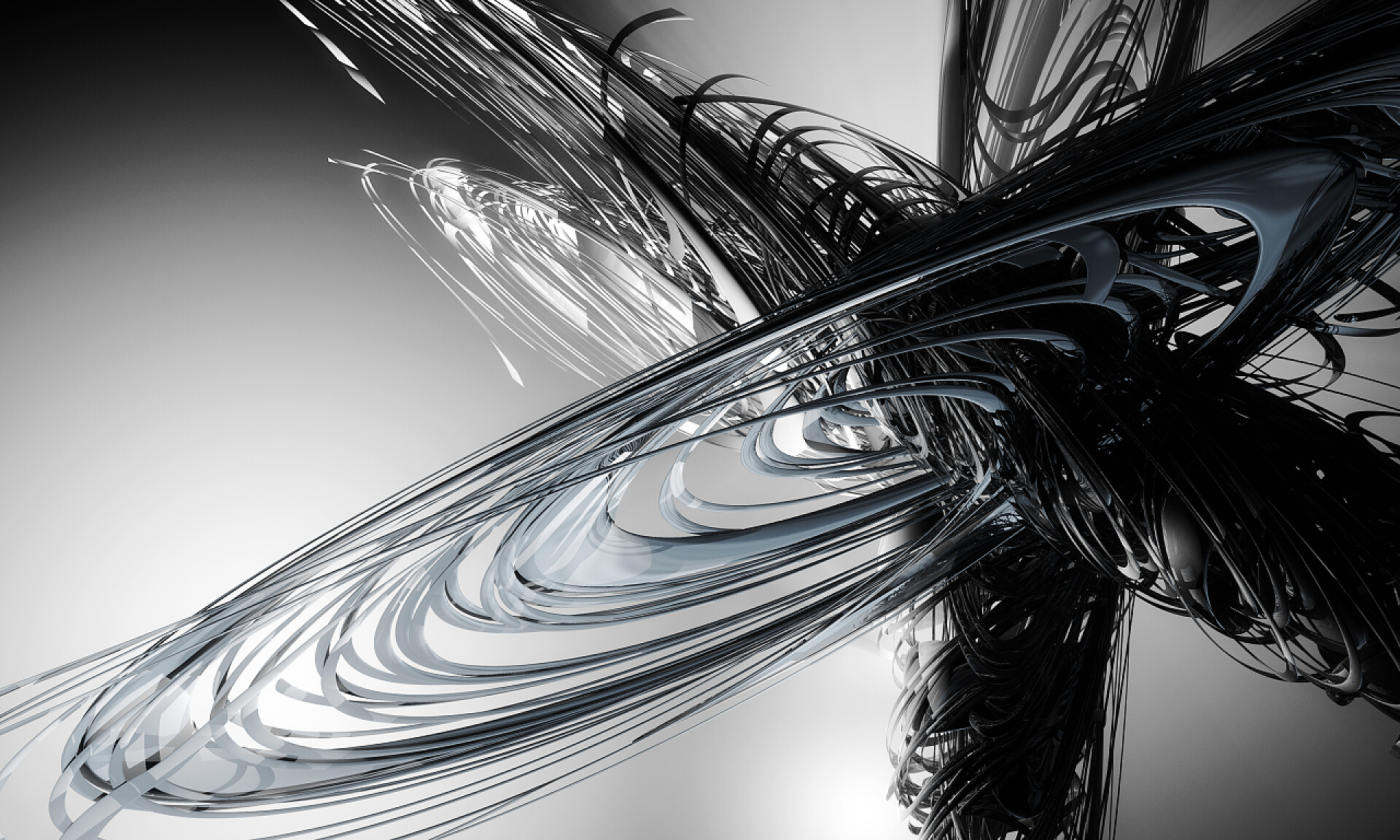 灰色背景上的科技感背景