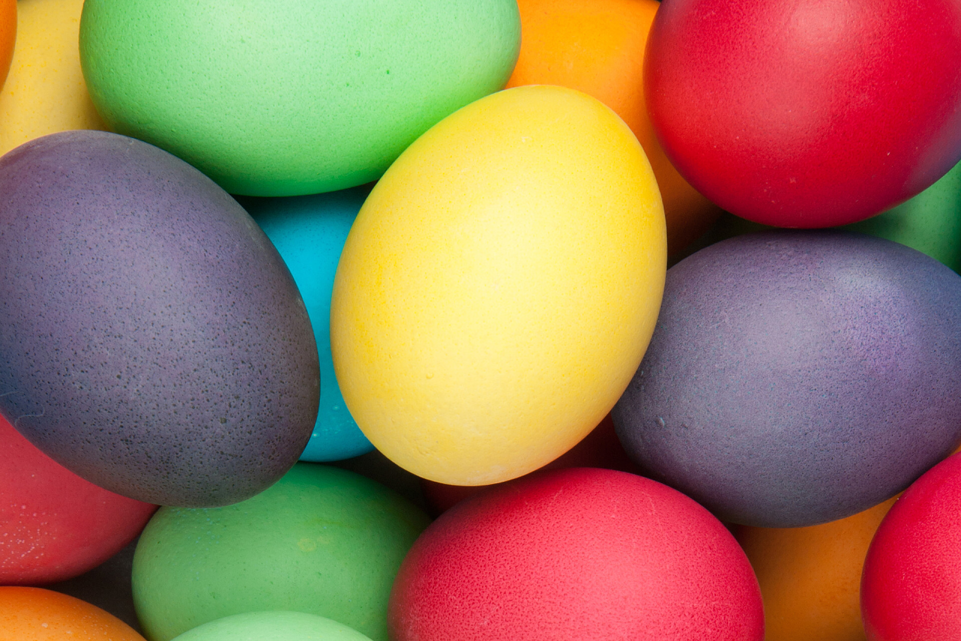 复活节彩蛋特写