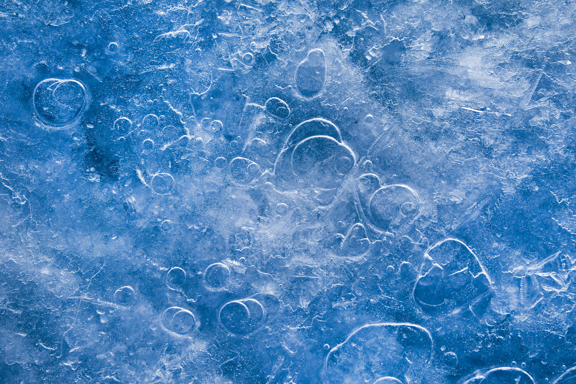 抽象蓝冰纹理背景