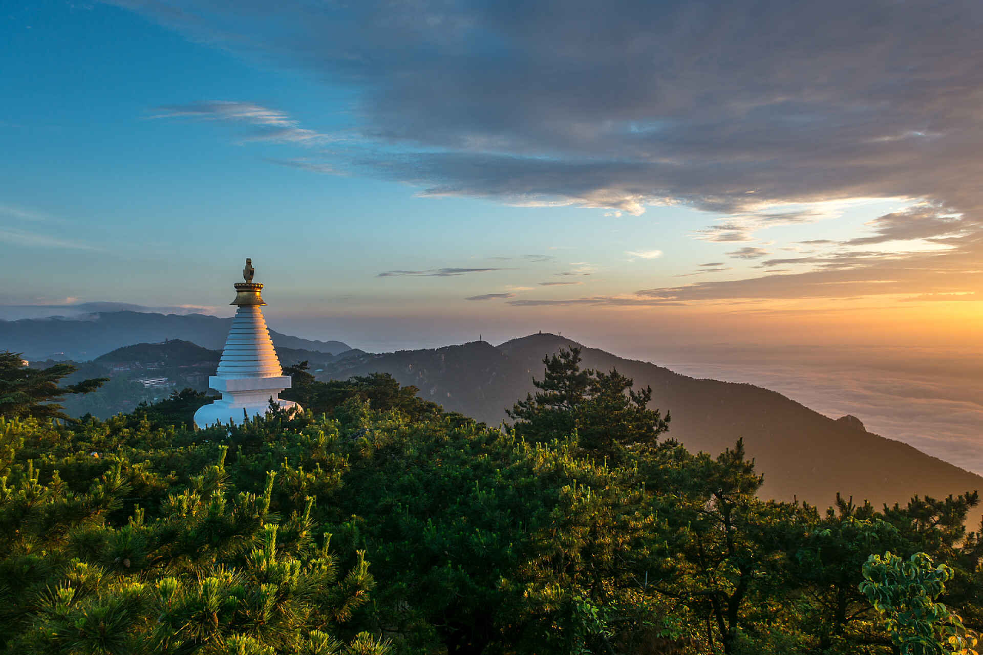 江西省庐山之海自然风景
