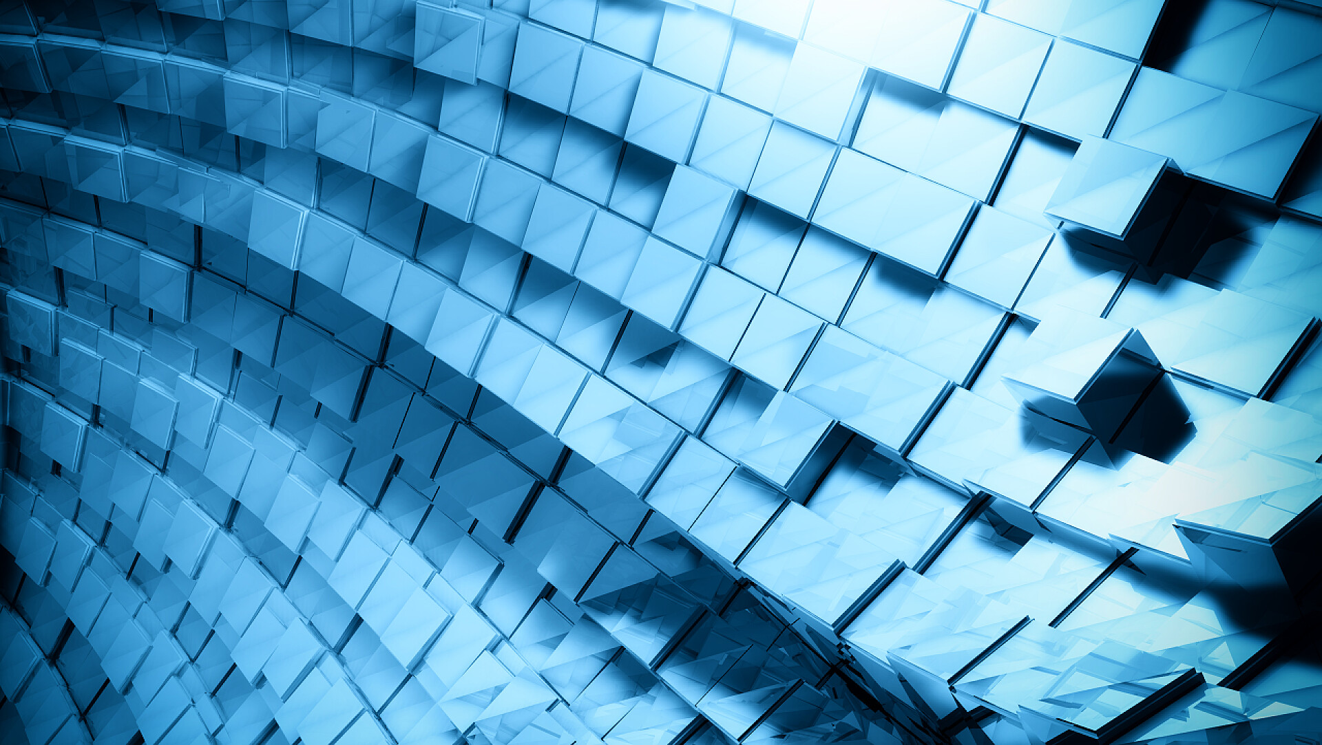 三维空间几何排列3D未来派背景图