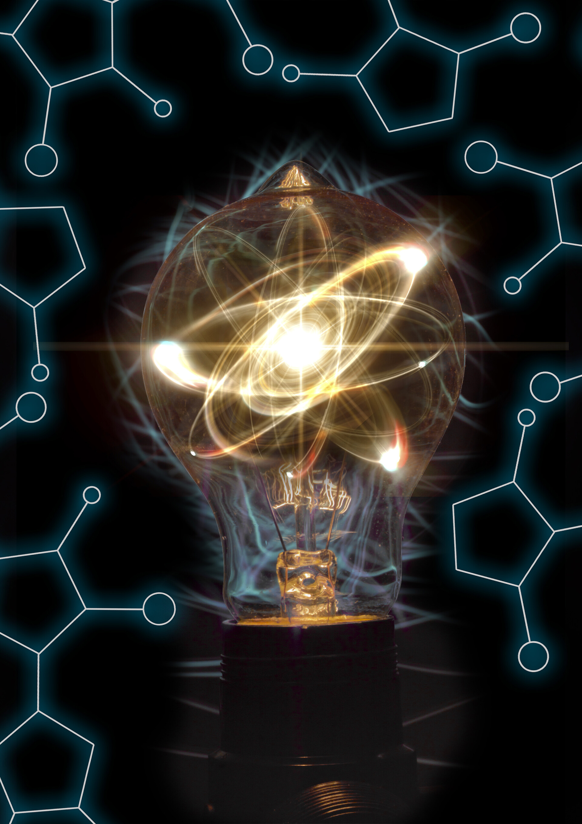 主意概念一张灯泡概念图