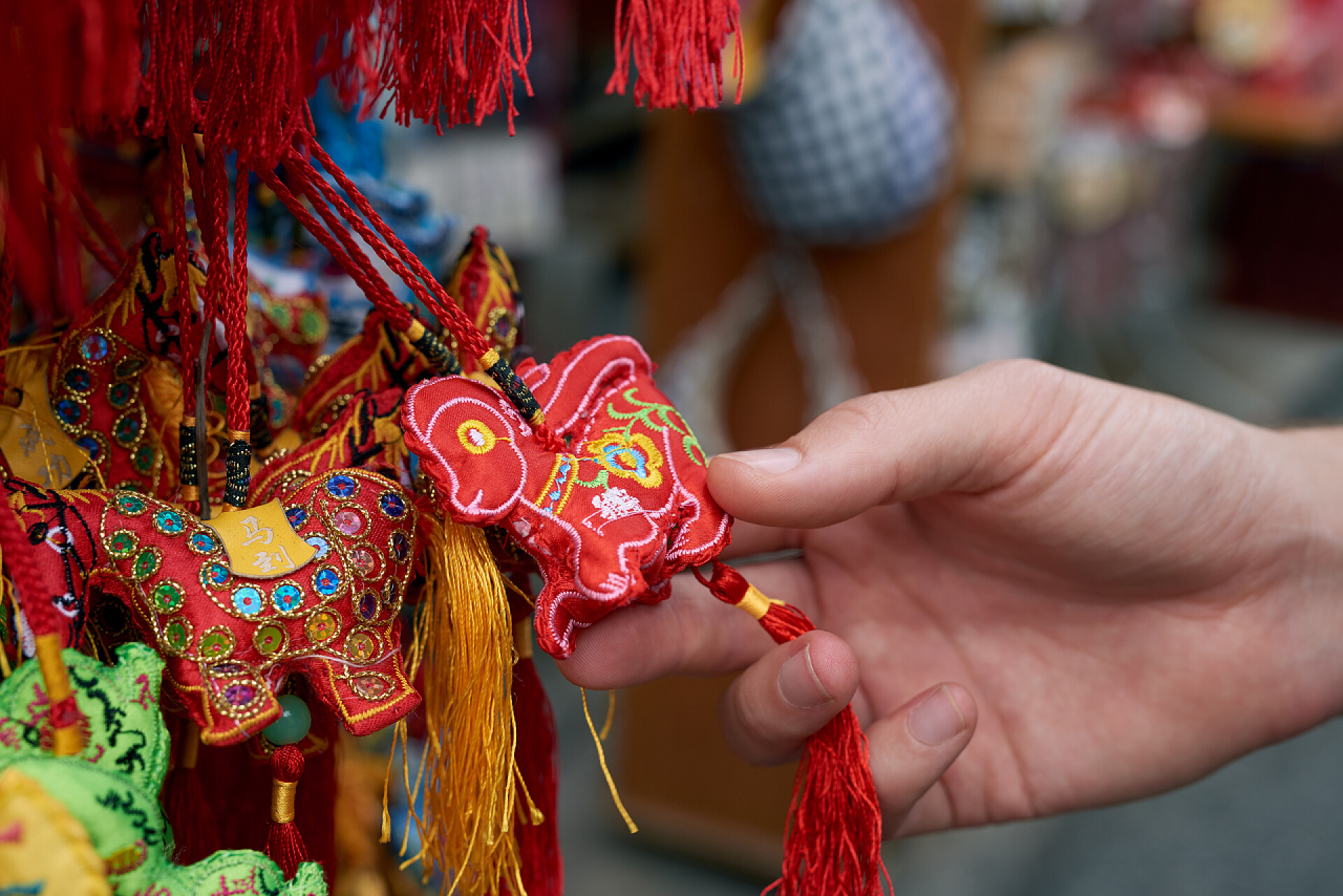 中国吉祥物挂件装饰品