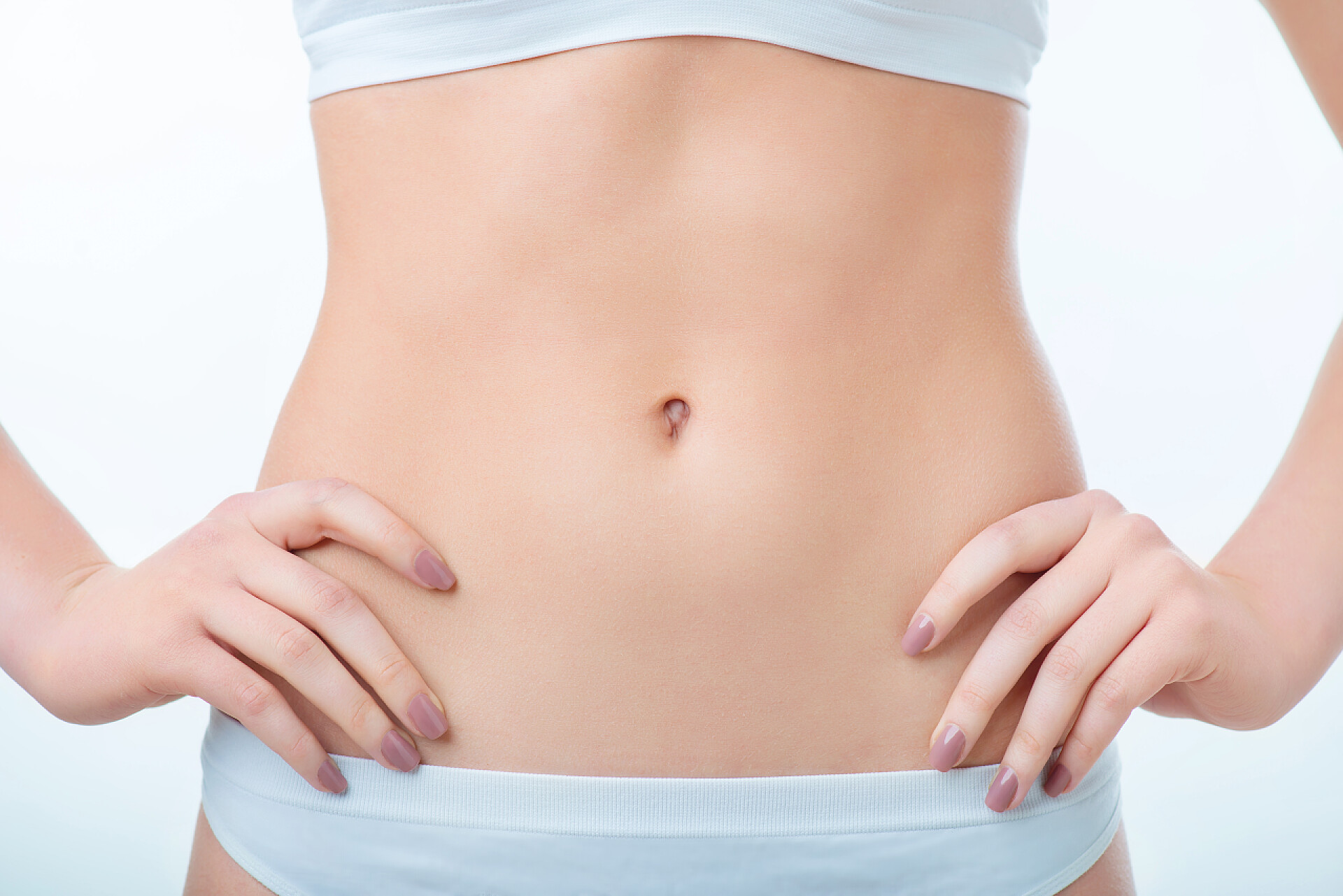 女人腰部特写美体养生