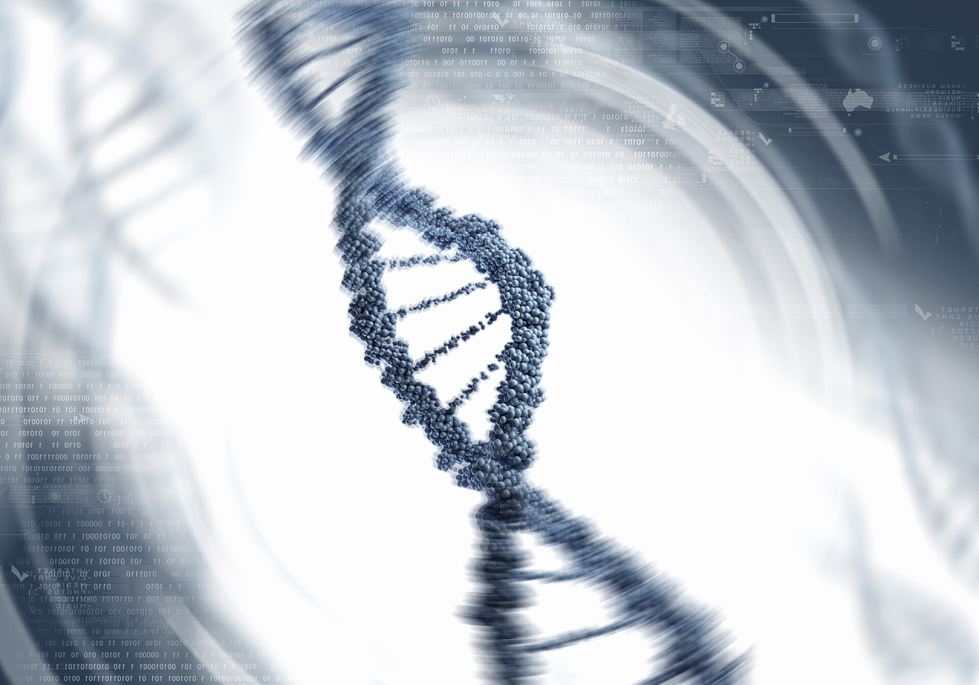 DNA链医学鉴定生化科学概念