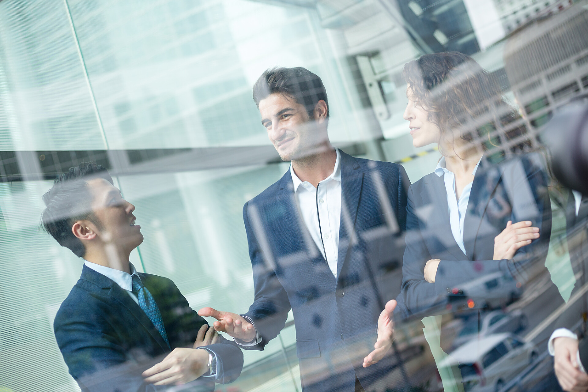 商业商务团队在办公