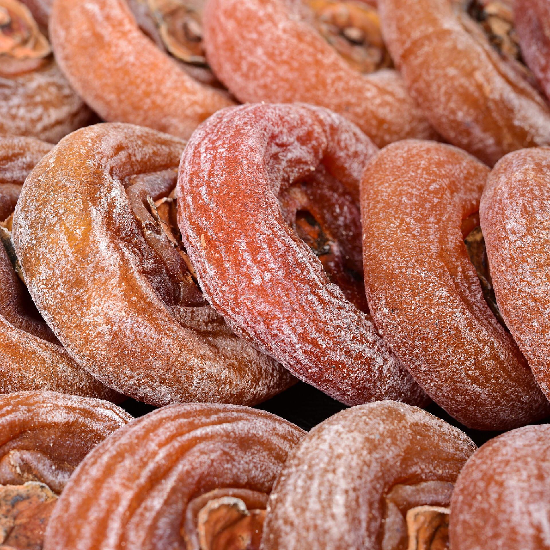 食物近距离拍摄市场上卖的干子饼