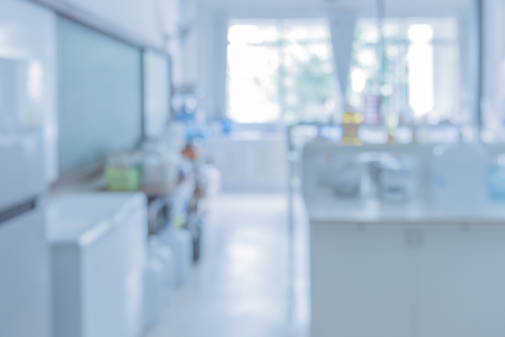 医疗科学医药药学背景下现代实验室模糊图像