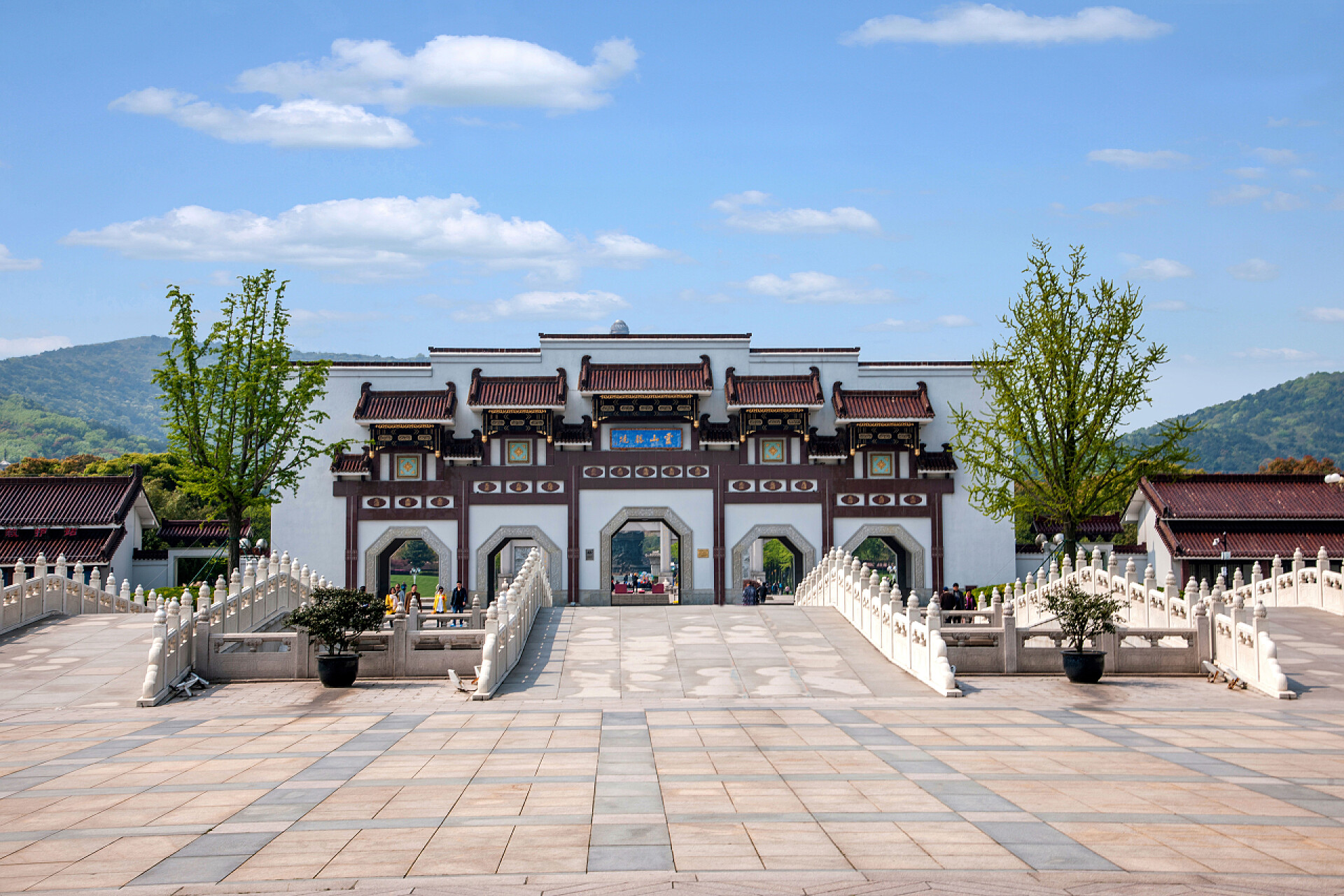 灵山大佛菩提大道建筑