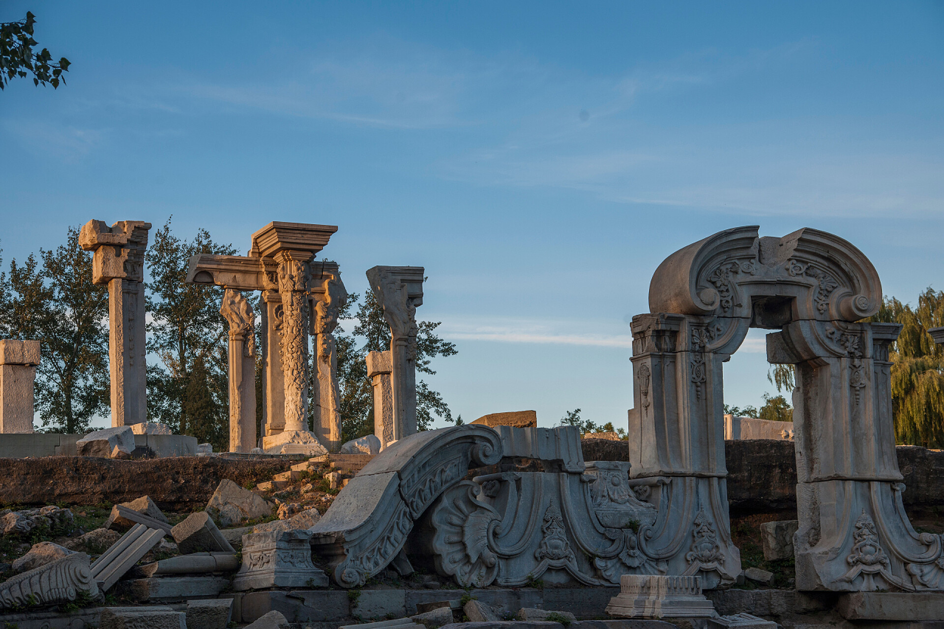 户外建筑北京圆明园遗址公园风景
