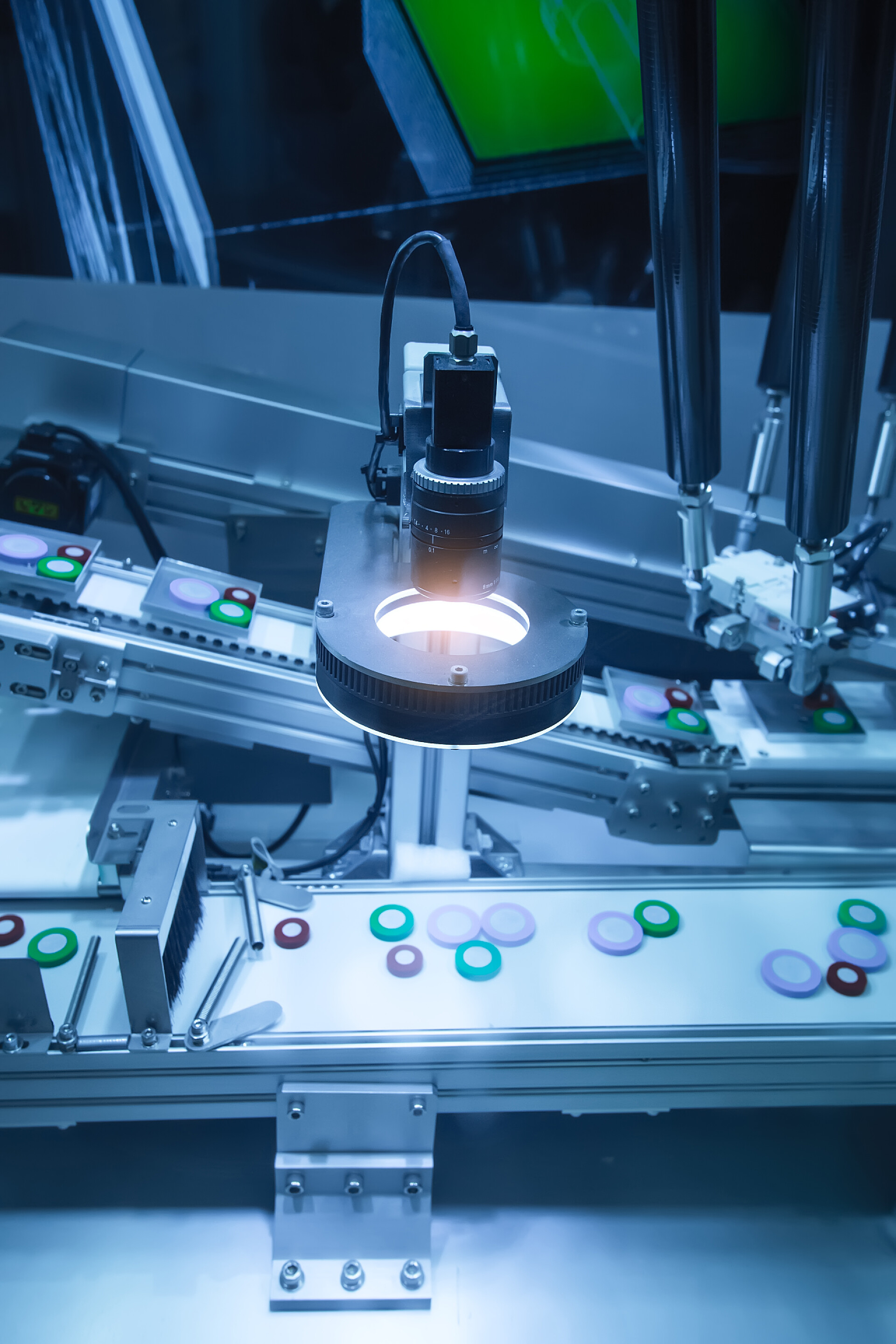 工业制造工厂机械视觉系统