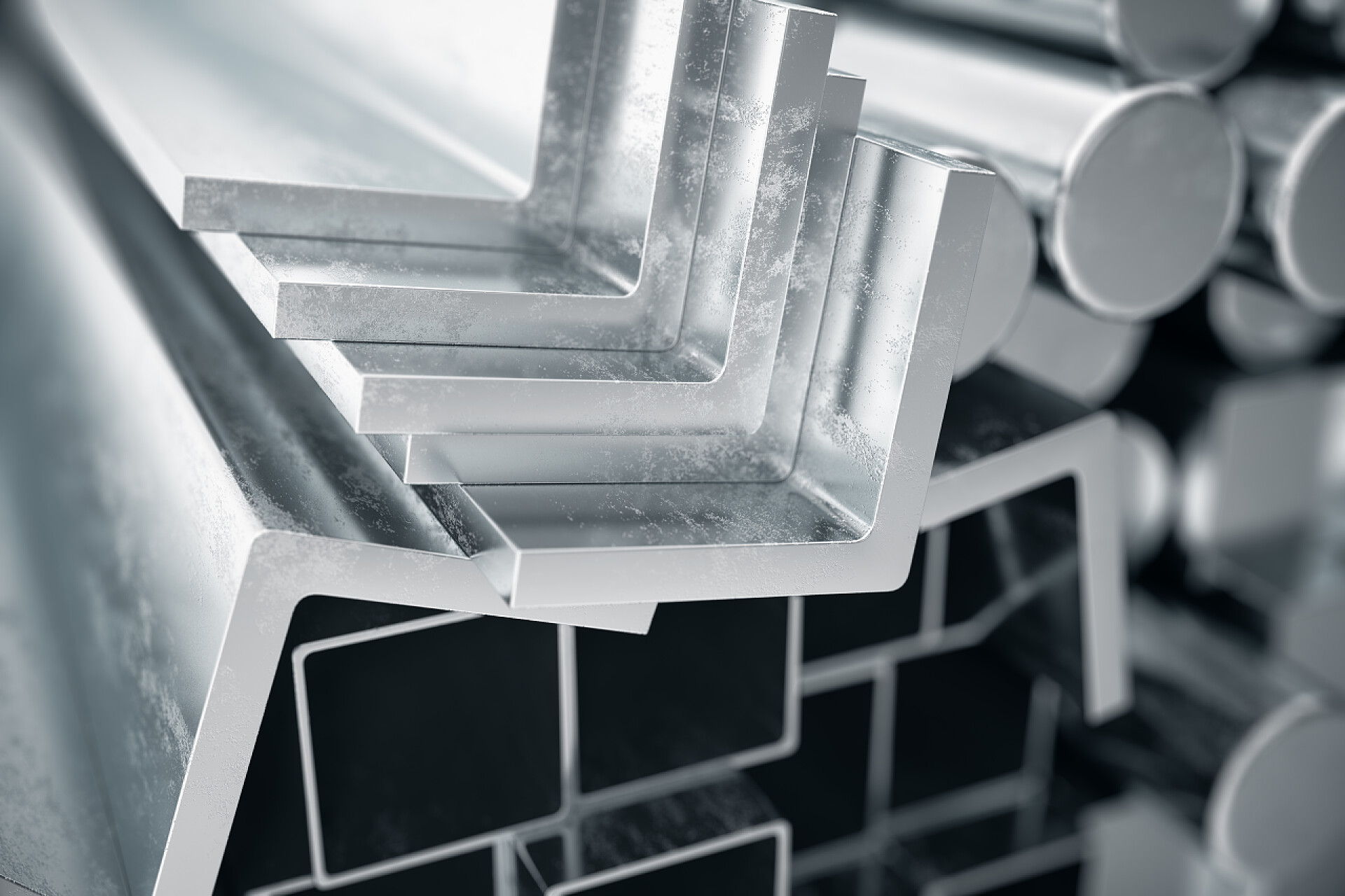 工业品金属不同形状的金属钢材