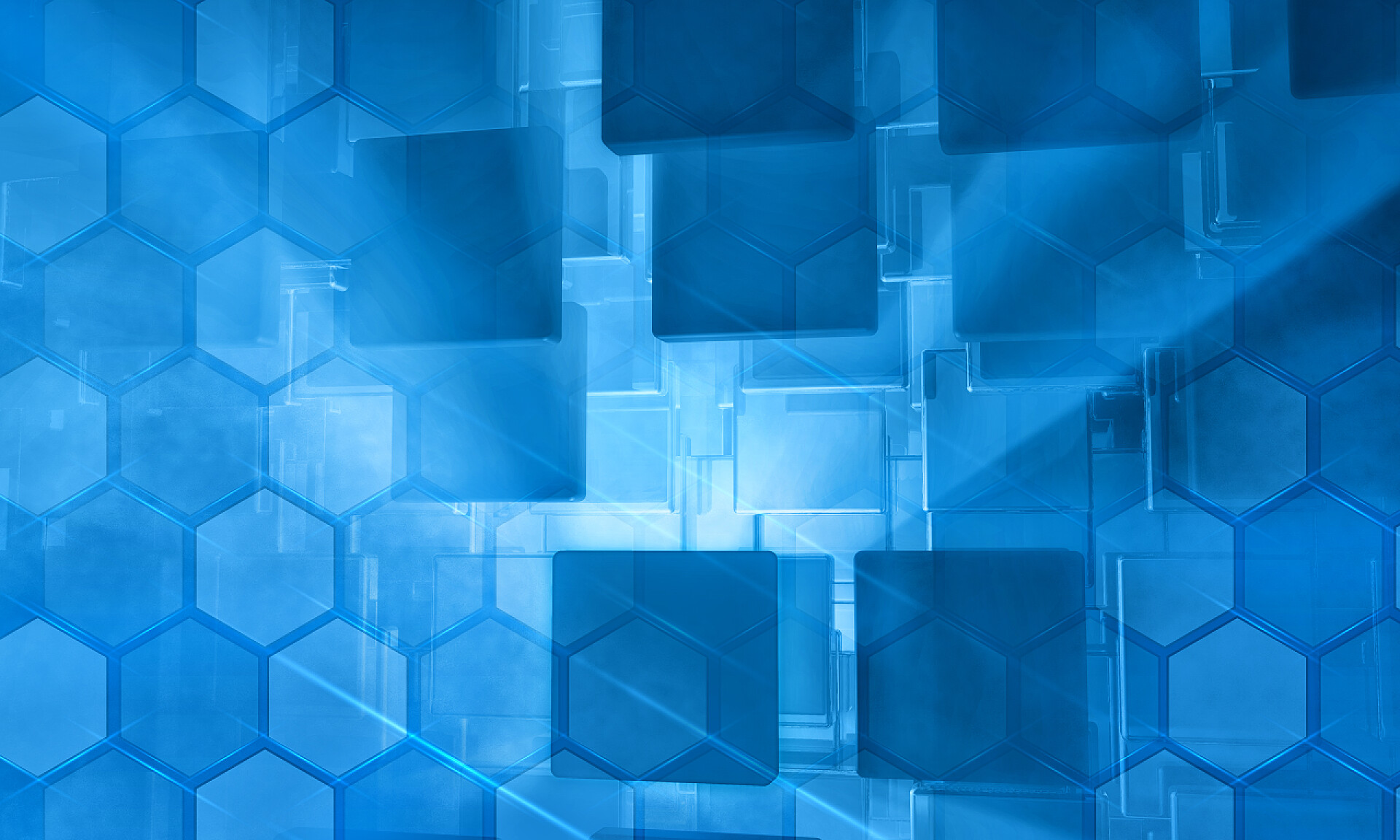 商务抽象技术概念的三维呈现