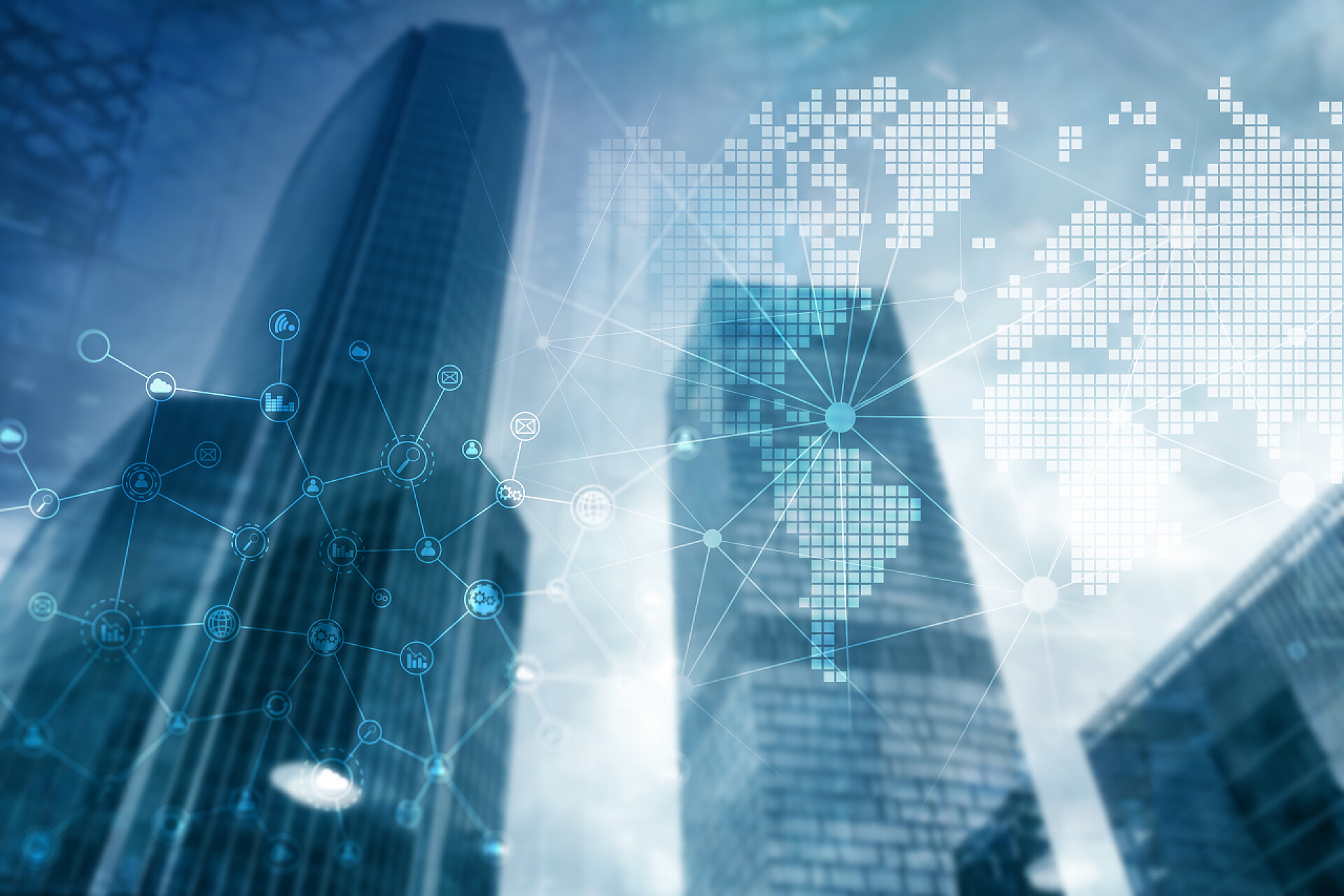 商务科技城市大楼