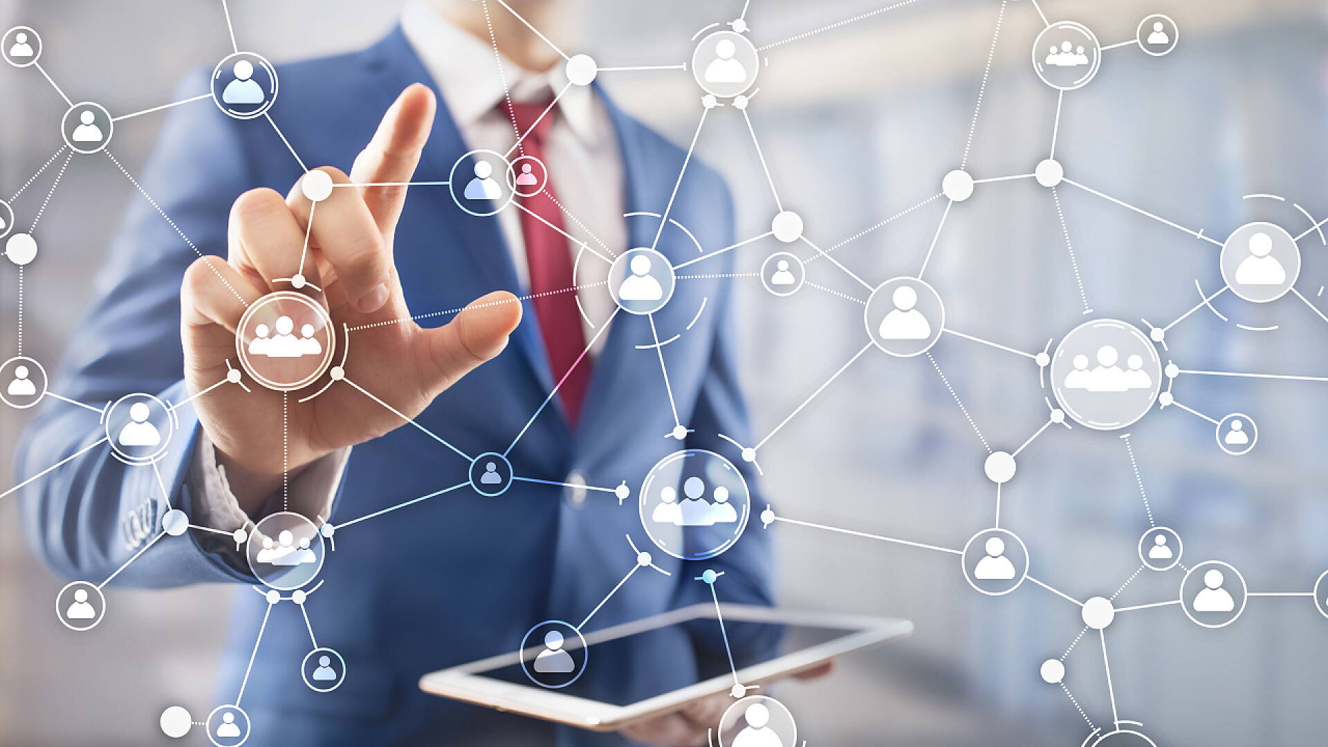 HR商务人力资源管理概念公司组织结构混合媒体