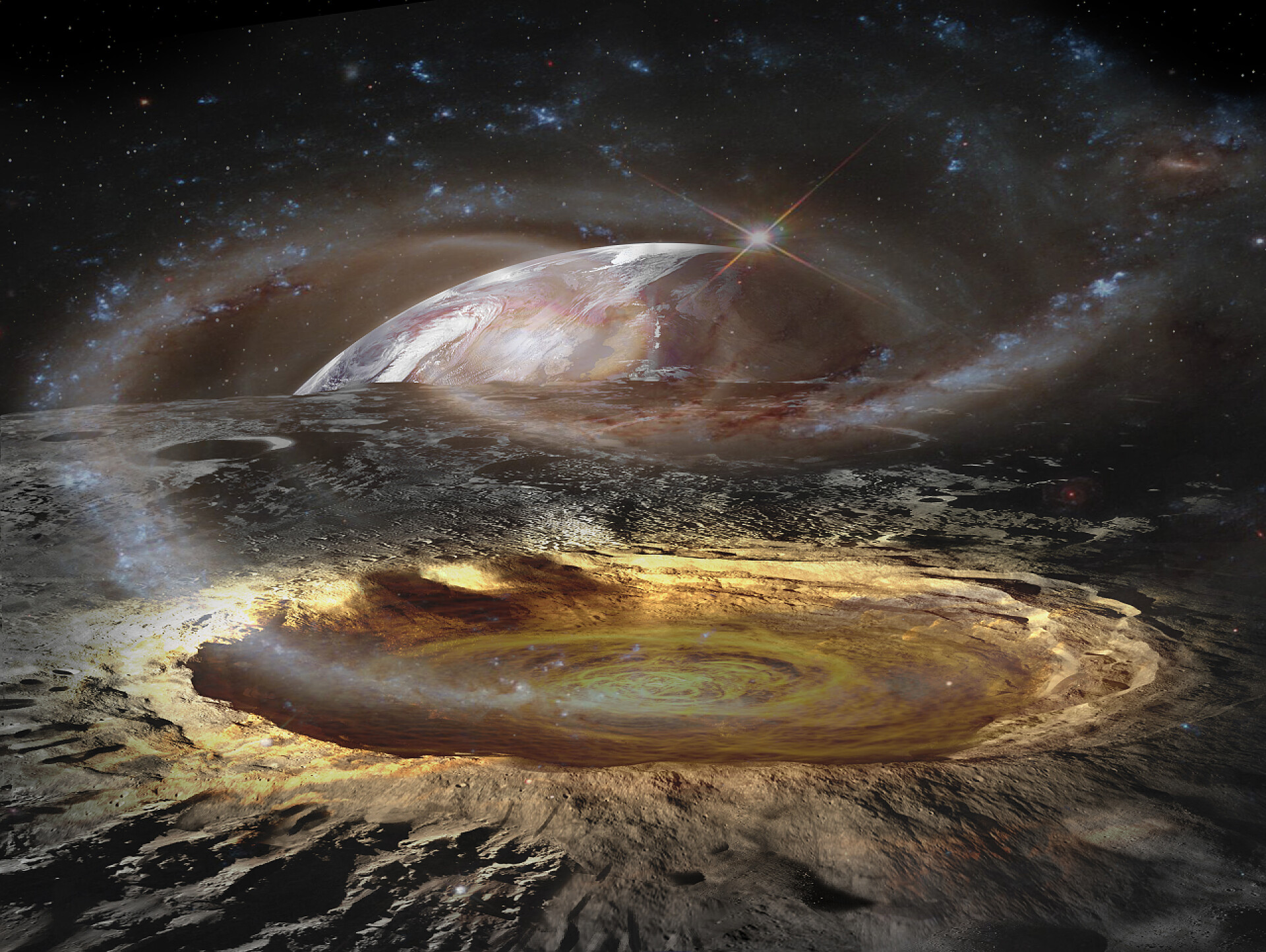 外星星球和月球奇景