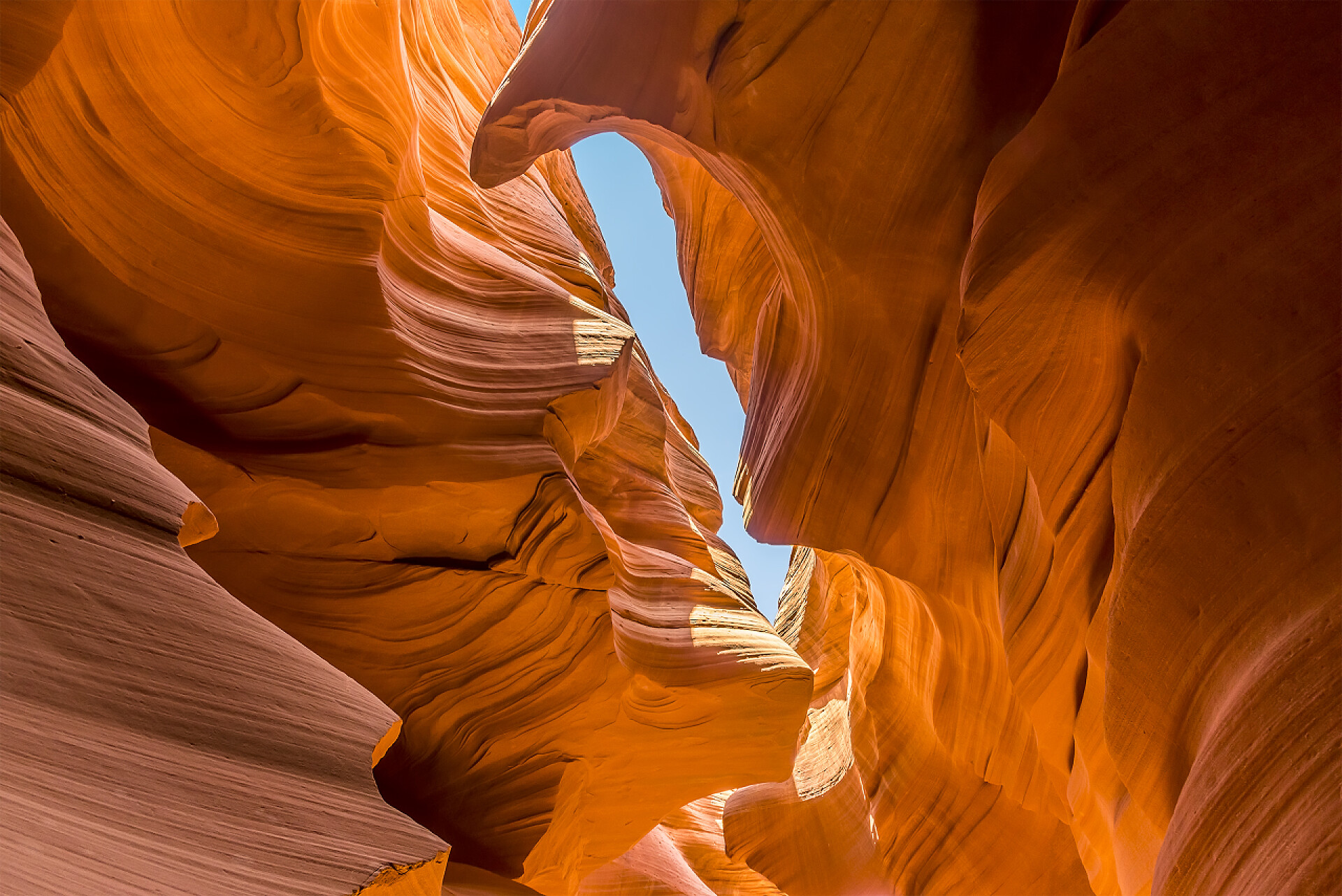 自然景观亚利桑那州佩奇的羚羊峡谷