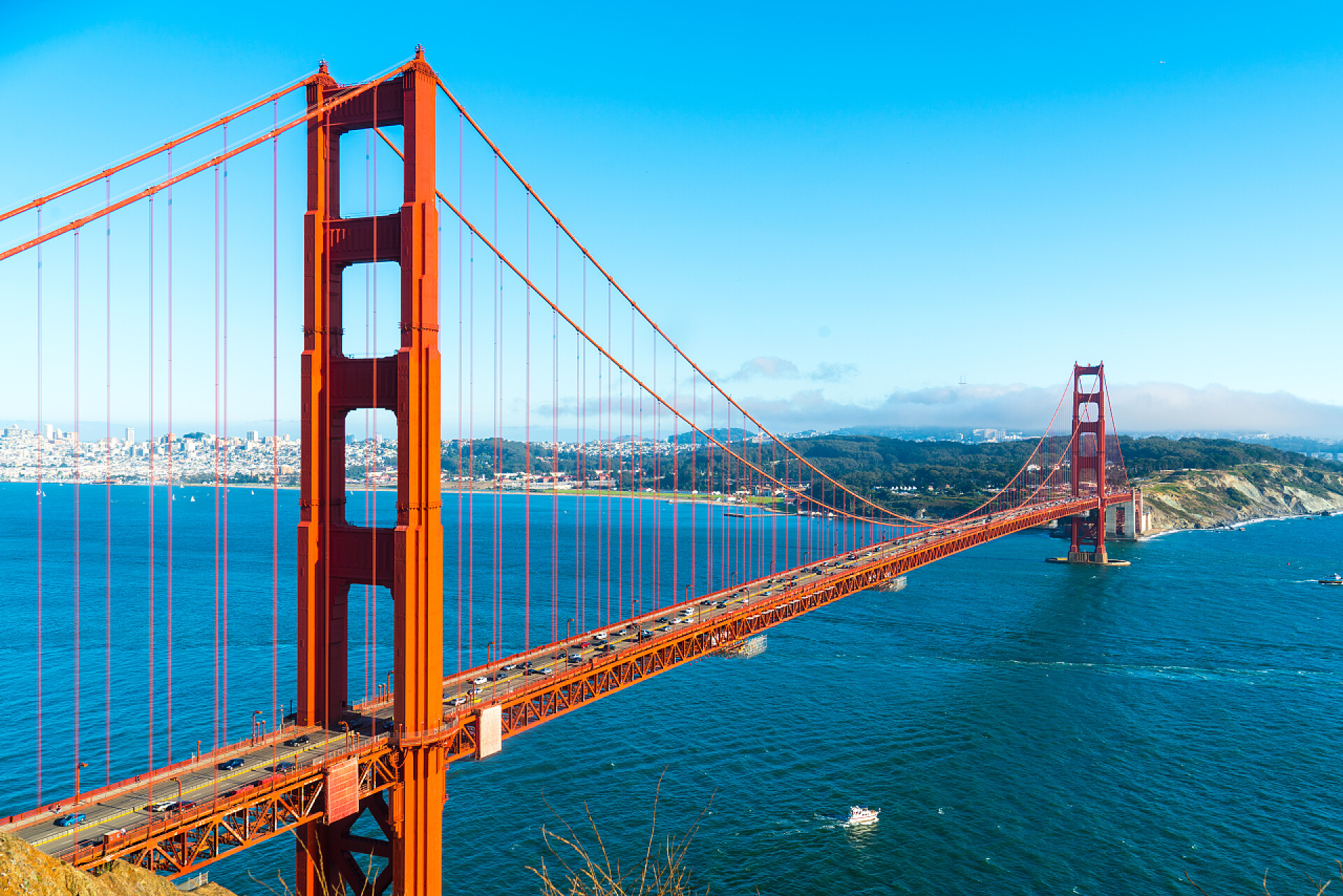 加利福尼亚旧金山湾金门大桥