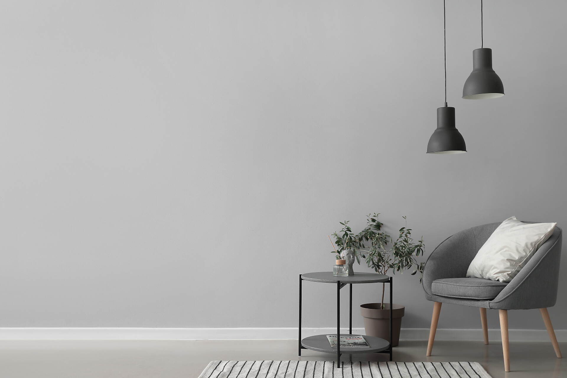 卧室沙发客厅布置室内设计简易