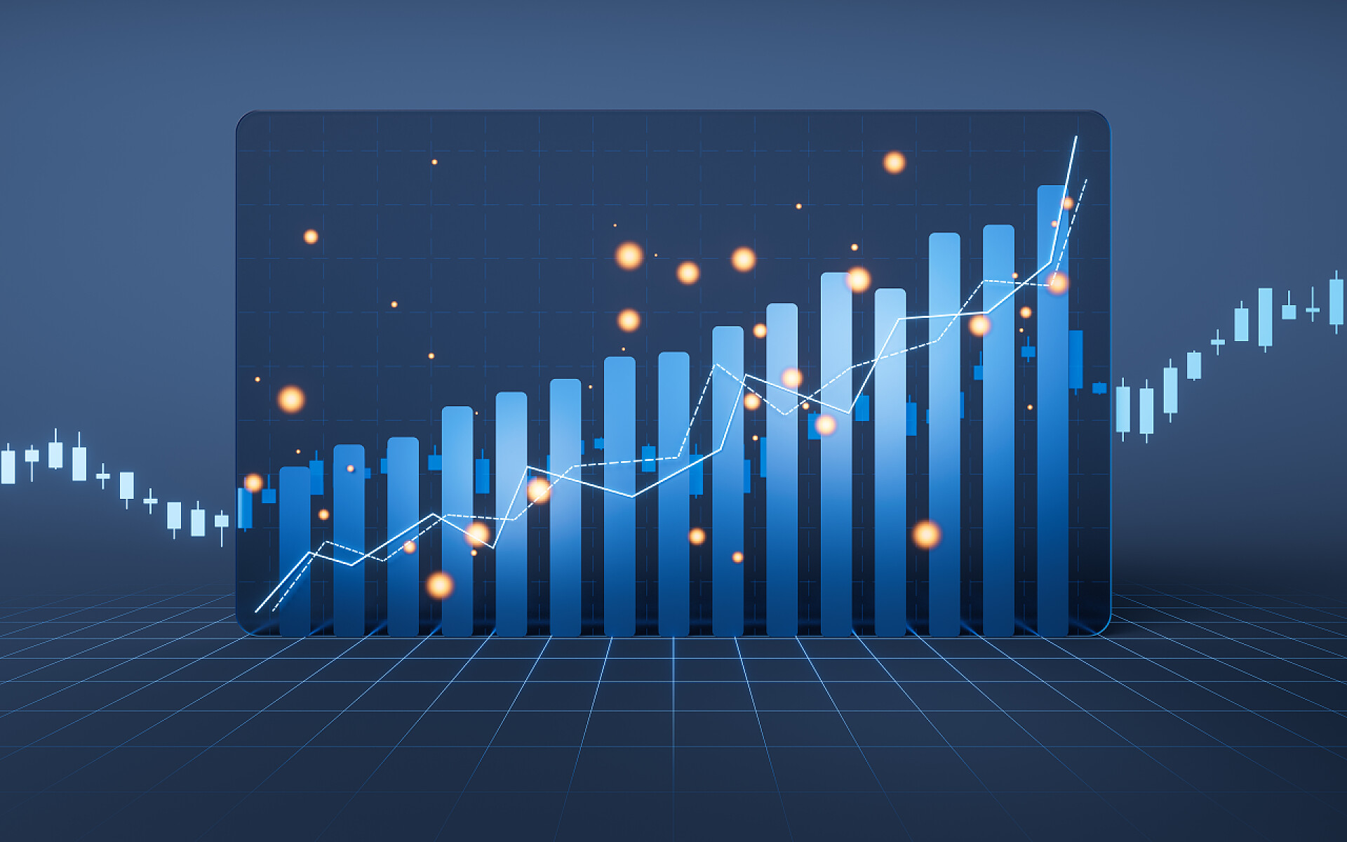 商务企业财务概念的统计图