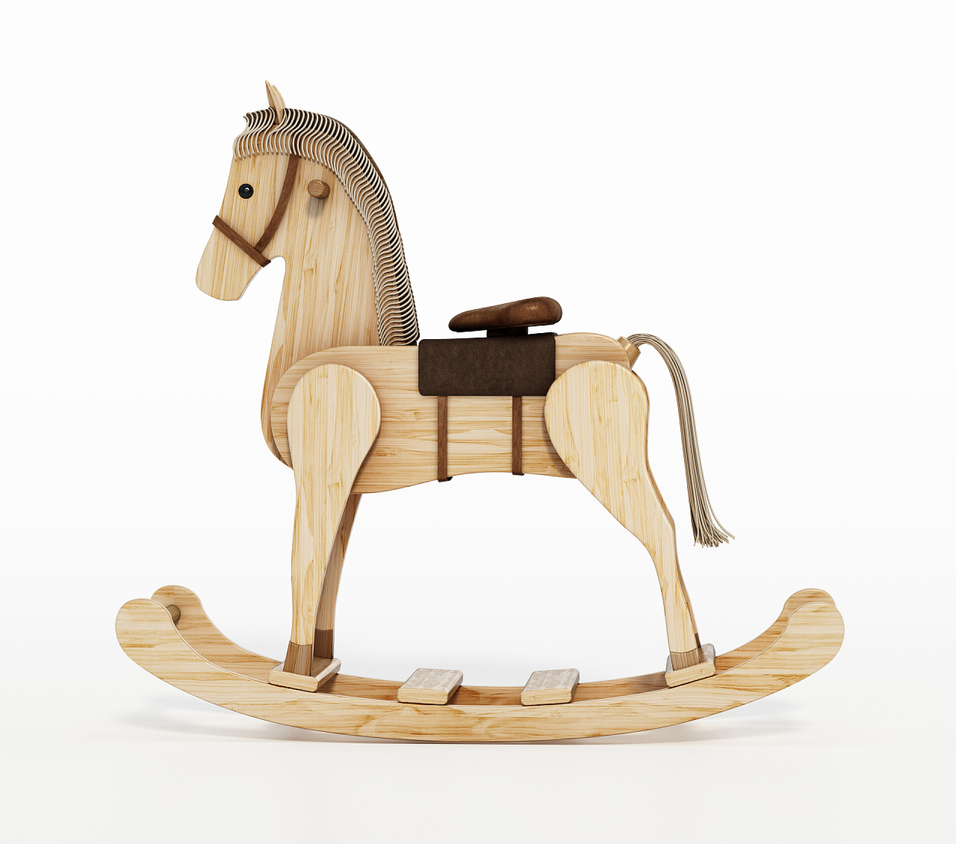 商务白色背景下的木马