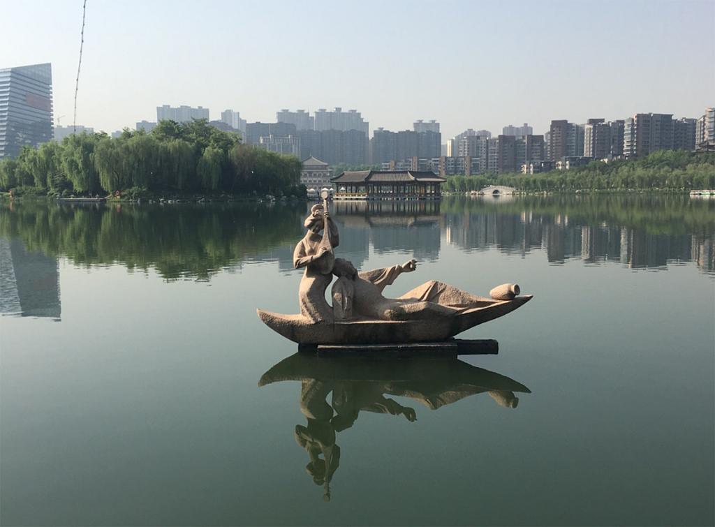 城市优美景观拍摄